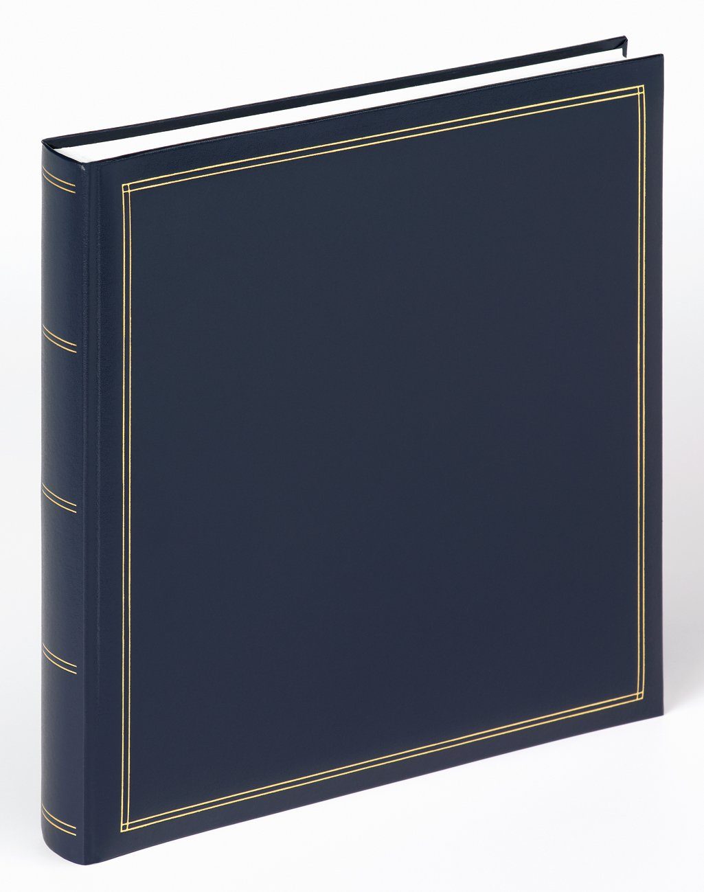 Walther Design Fotoalbum Classicalben Monza, buchgebundenes Album, Kunstleder mit Goldprägung