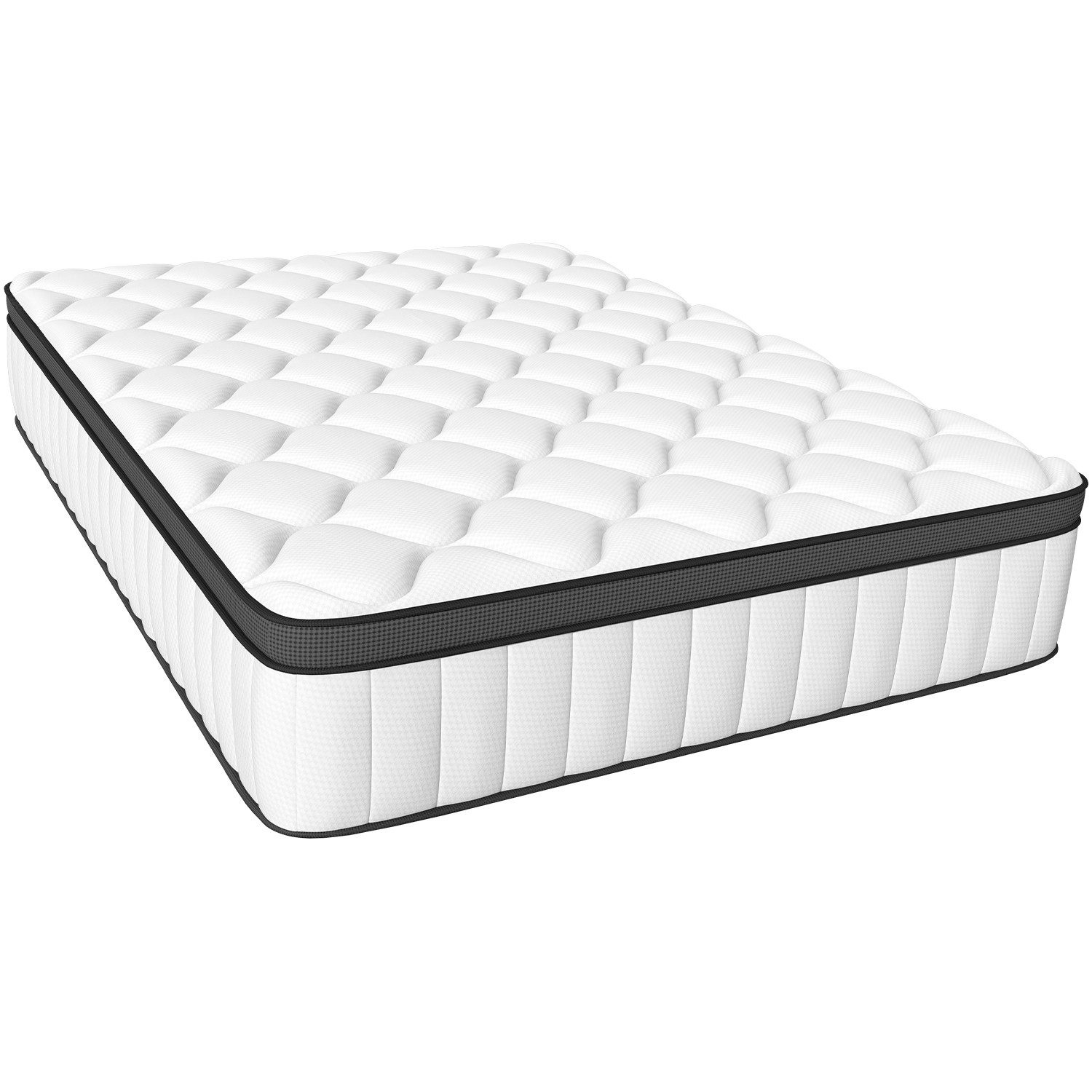Taschenfederkernmatratze Matratze, 7 Zone Federkernmatratze Matratzen mit Spannbettlaken, Lexzurn, 25 cm hoch, (Atmungsaktiv, Rückenentlastung, Orthopädisch, Matratze mehrere Größen), Taschenfederkernmatratze