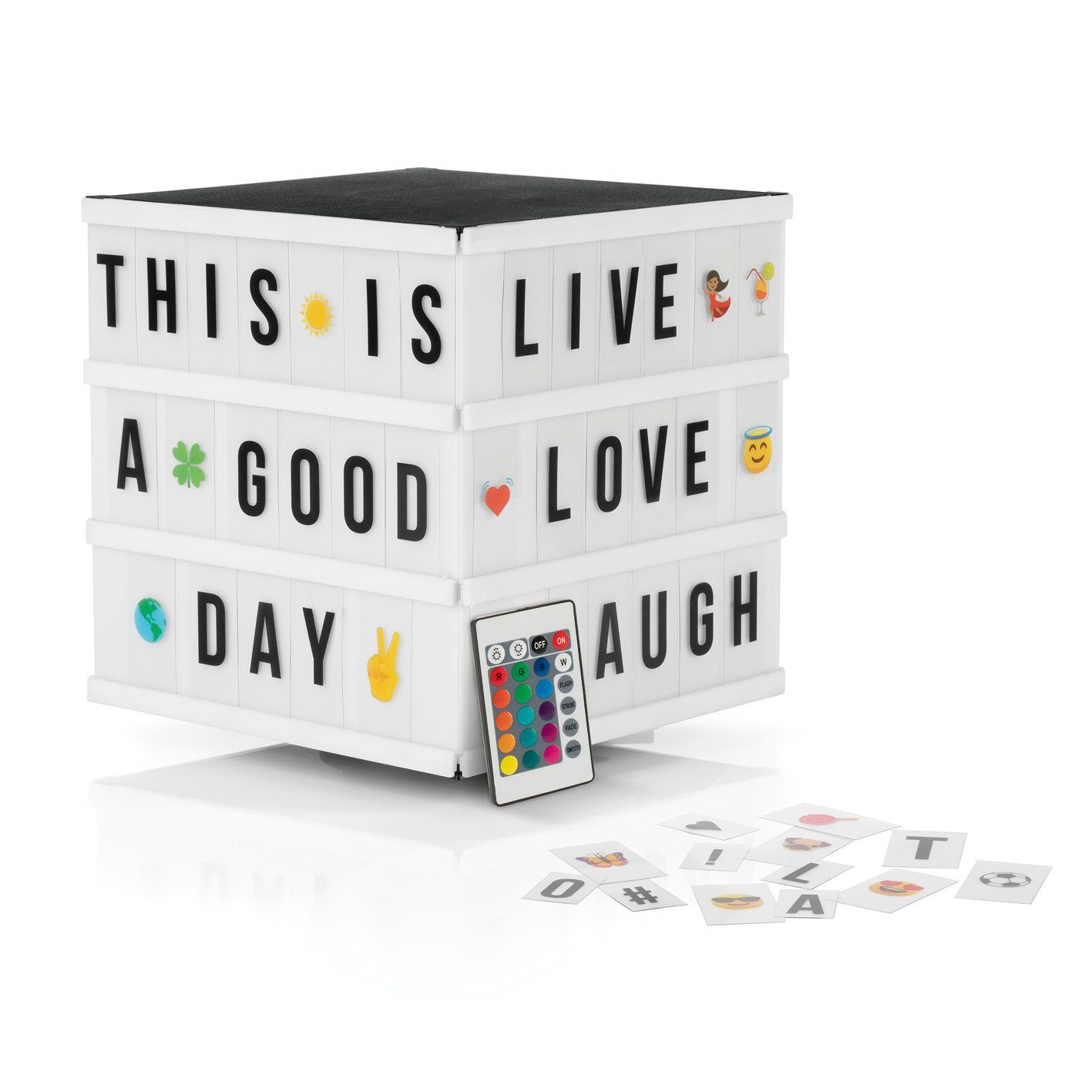 EASYmaxx LED Dekolicht LED-Leuchtkasten Würfel 173 günstig online kaufen