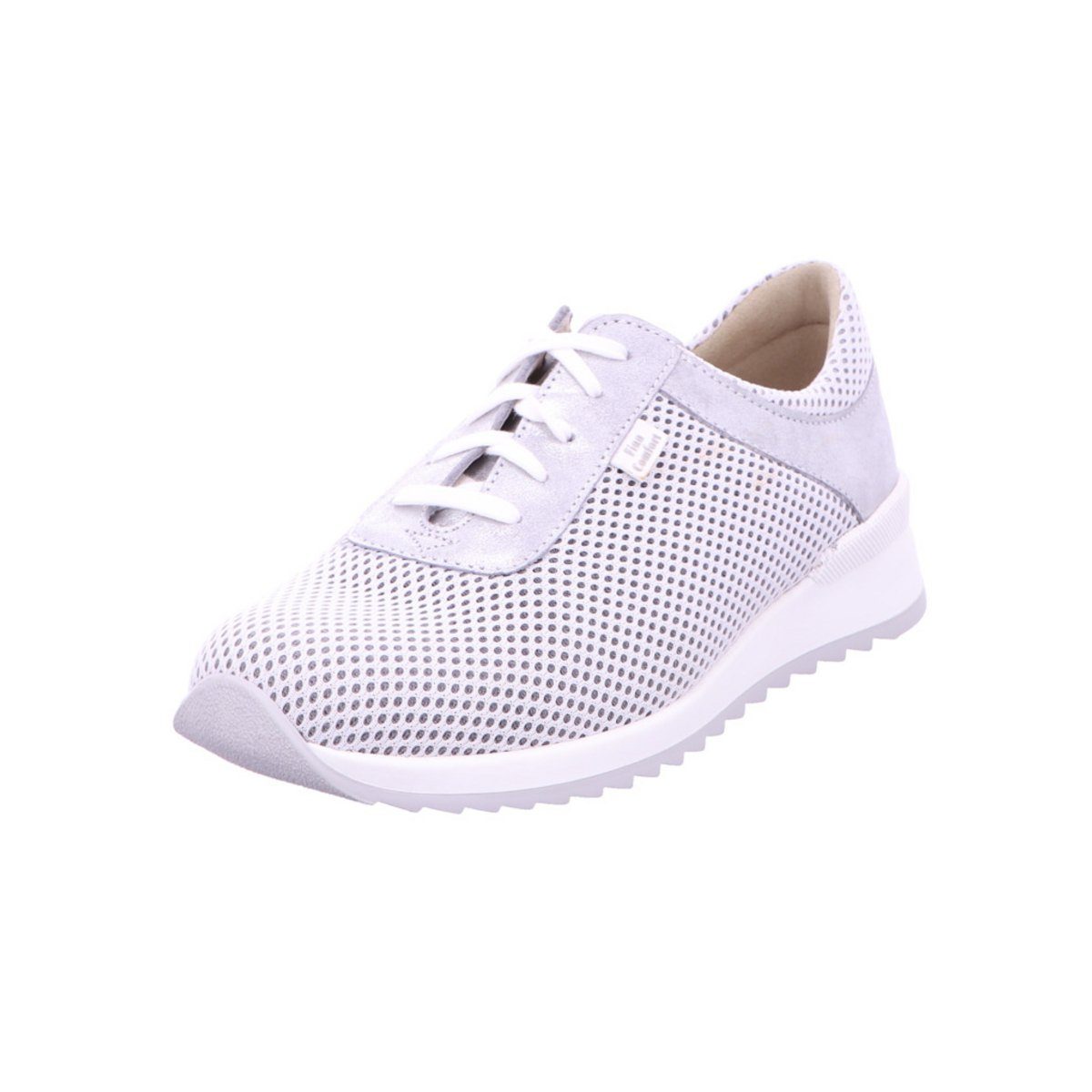 Freizeit Schnürer für Damen in weiß Sneaker