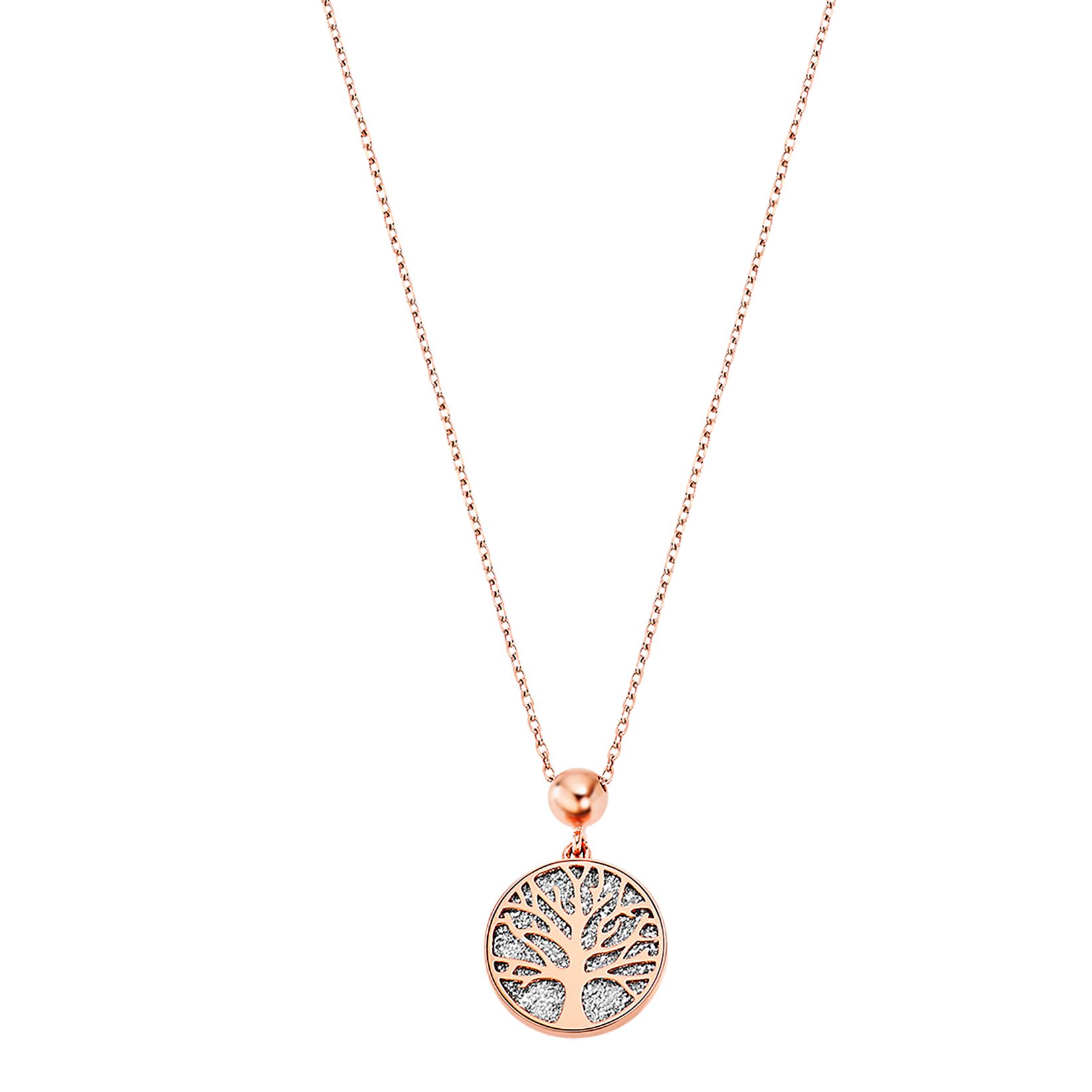 Lotus Kette mit Anhänger Essentials - Baum des Lebens