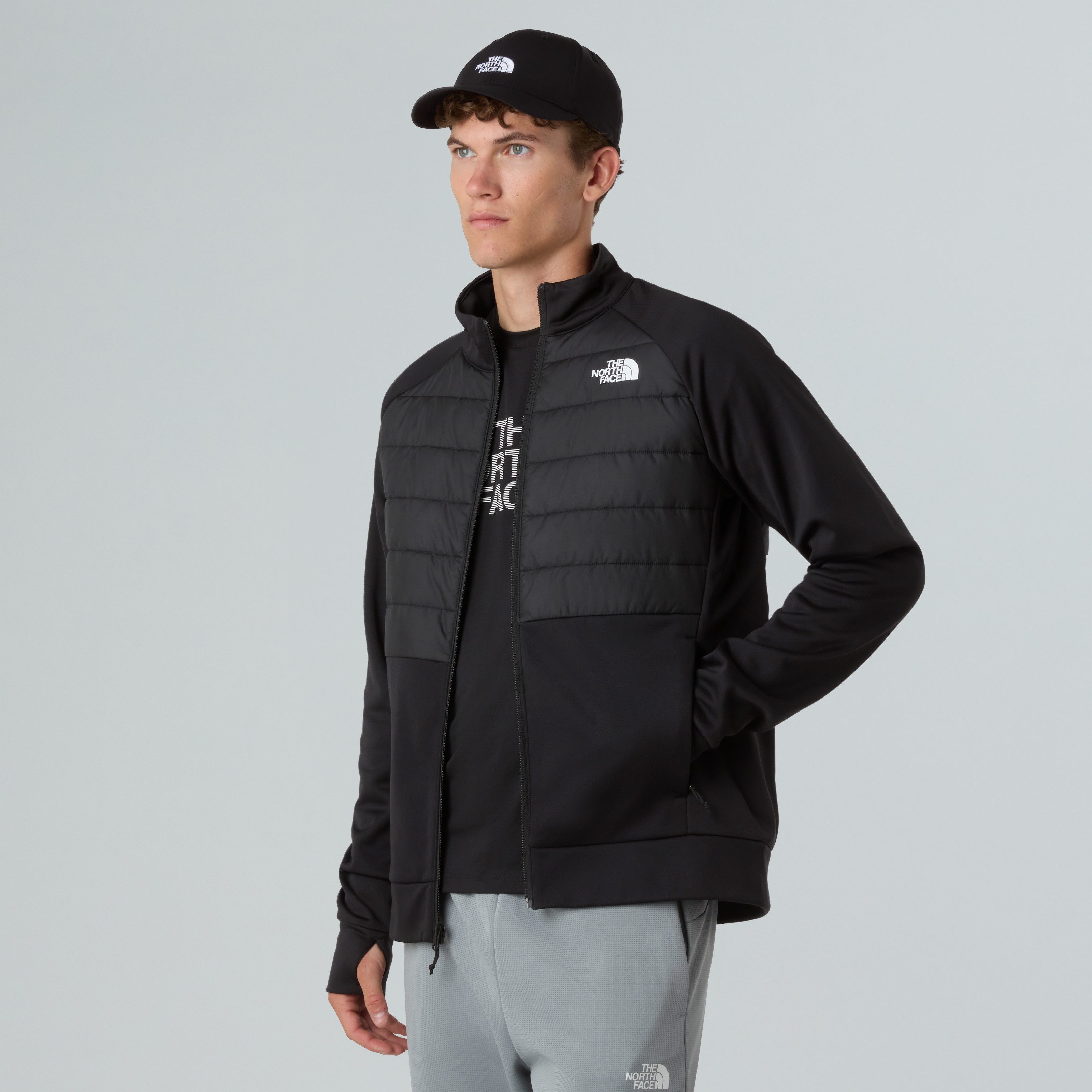 The North Face Fleecejacke M REAXION 2.0 FLEECE HYBRID FULL ZIP JAC (1-St) günstig online kaufen