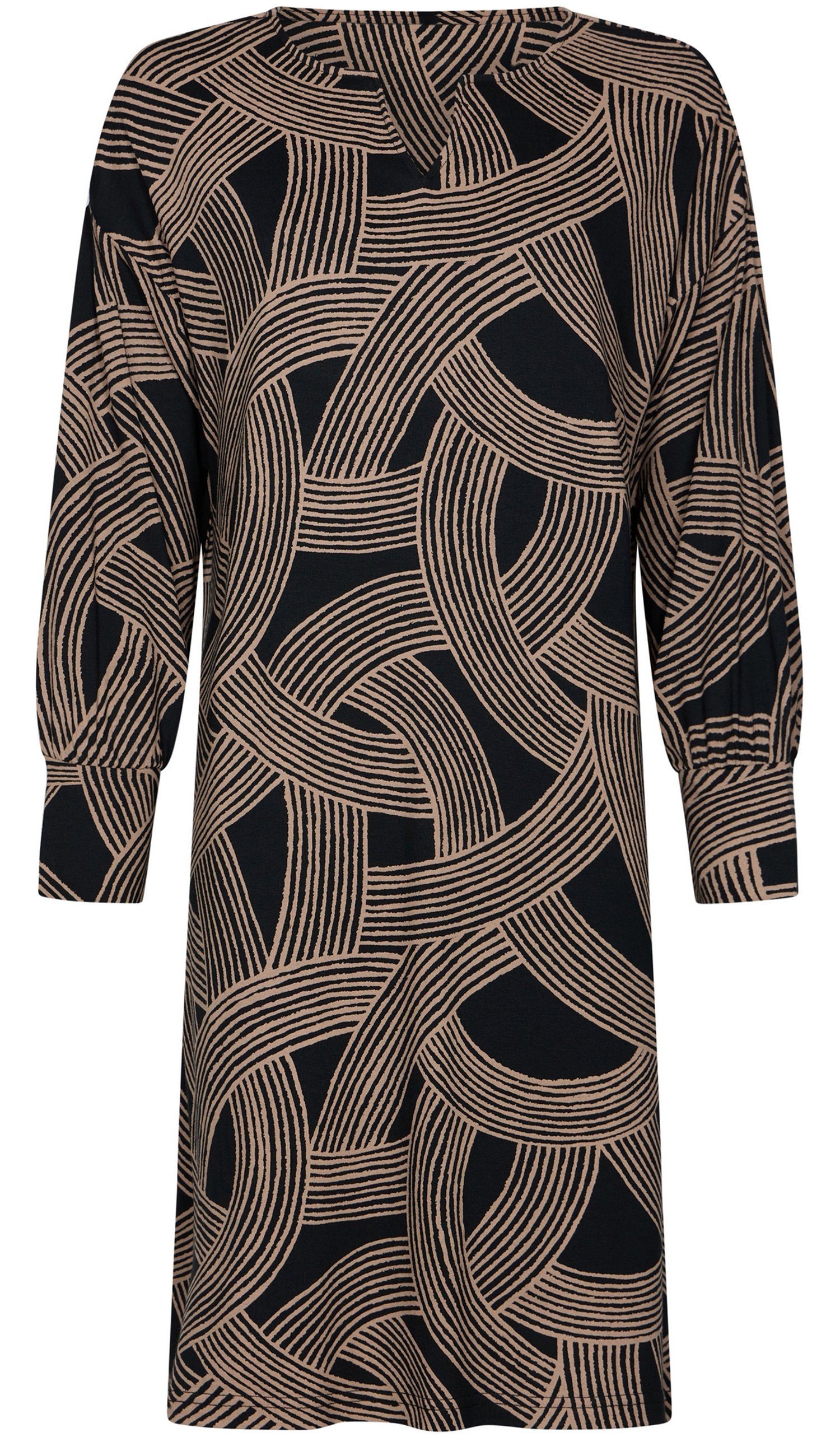 Pastunette Nachthemd Damen Schlafshirt mit langem Arm (1-tlg) Modisches Design