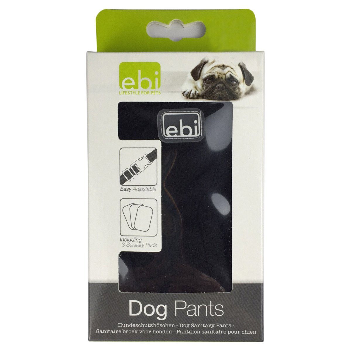 Europet-Bernina Hundewindel Dog Pants Classic schwarz