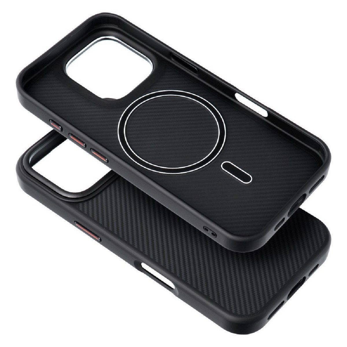 COFI 1453 Handyhülle Carbon Case – Slim Schutzhülle kompatibel mit OPPO A5