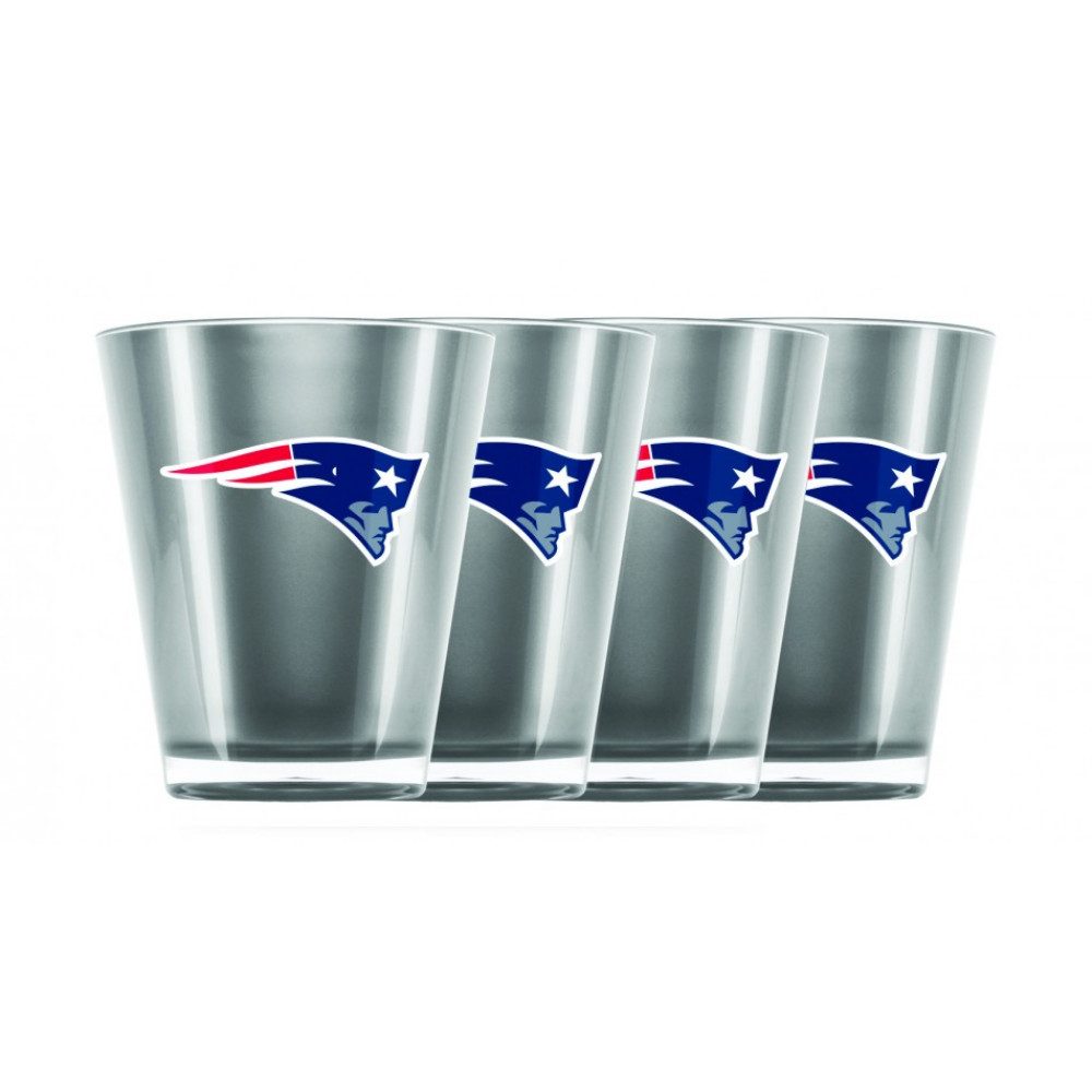 New England Patriots Glas New England Patriots 4 Shot-Gläser