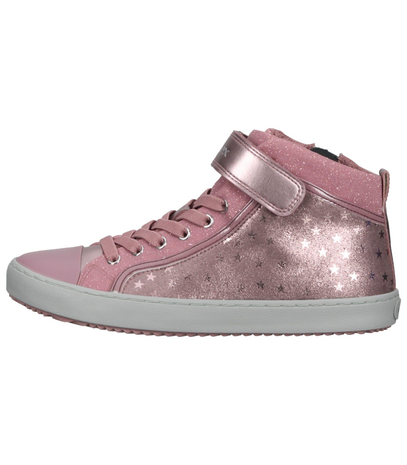 Geox Sneaker Lederimitat Pink Sneaker