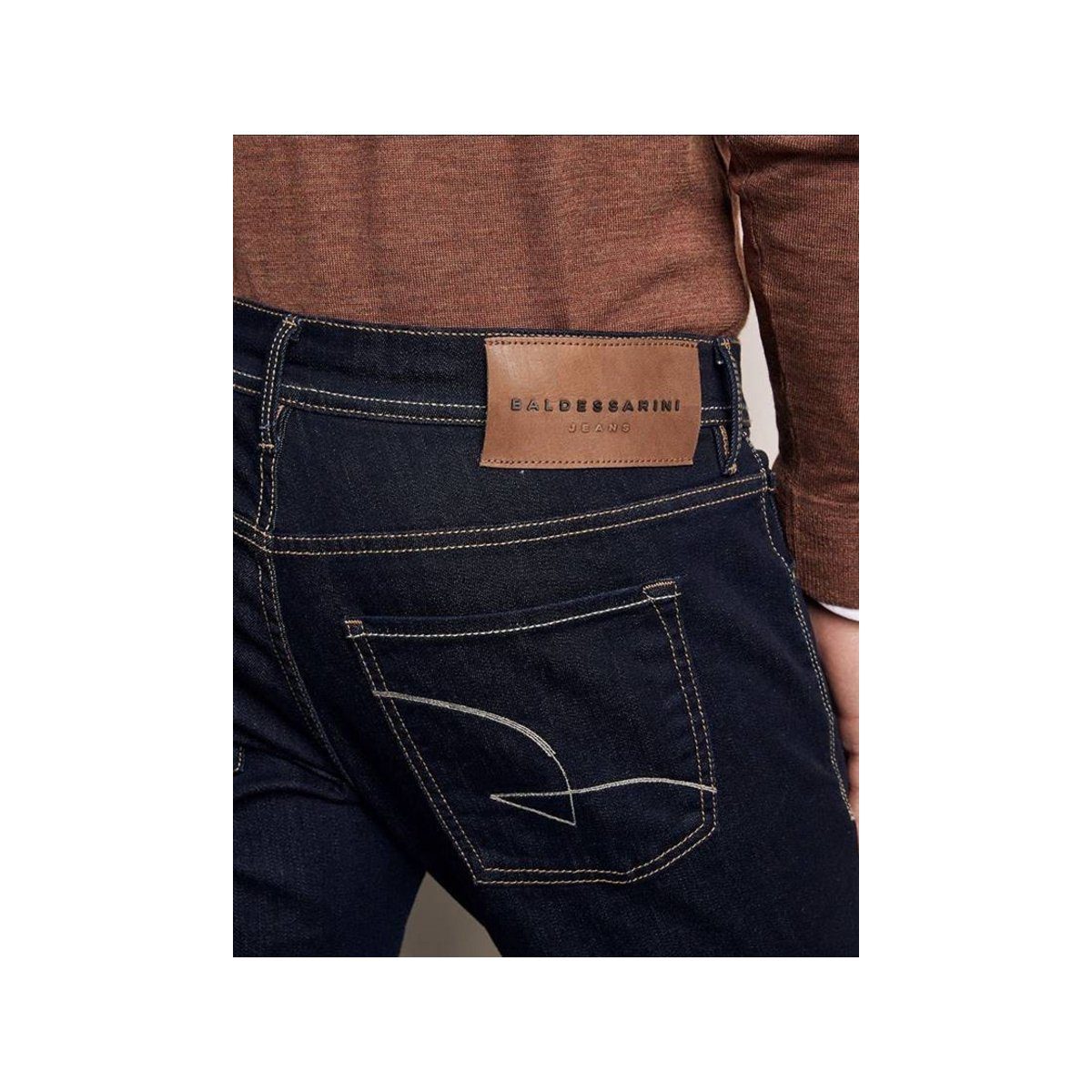 BALDESSARINI 5-Pocket-Jeans uni (1-tlg)