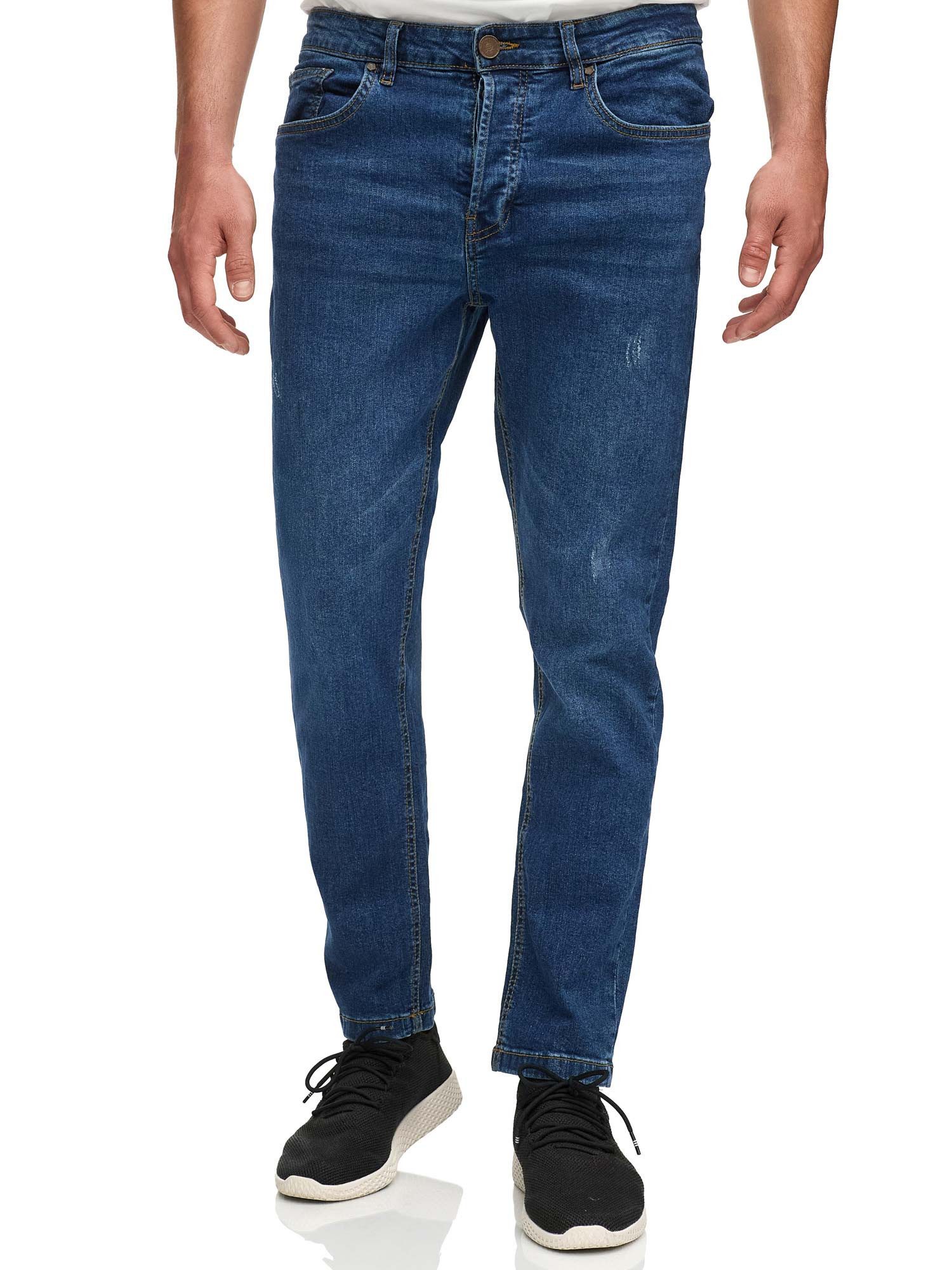Tazzio Slim-fit-Jeans Denim A109 Stretch mit Elasthan - dezenten Destroyed- günstig online kaufen