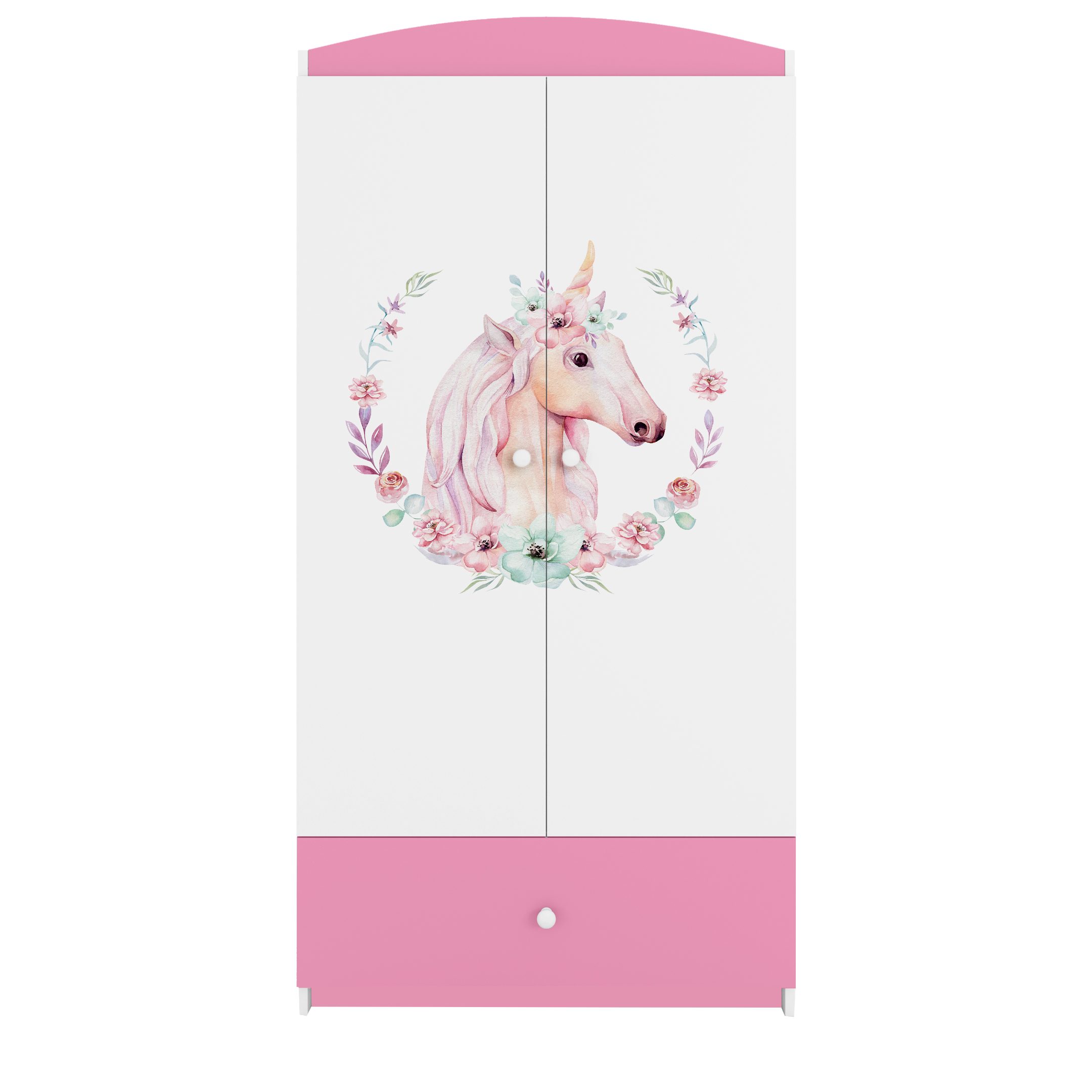 Raumhirsch Furniture Kinderkleiderschrank Babydreams Drehtürenschrank Kleid günstig online kaufen