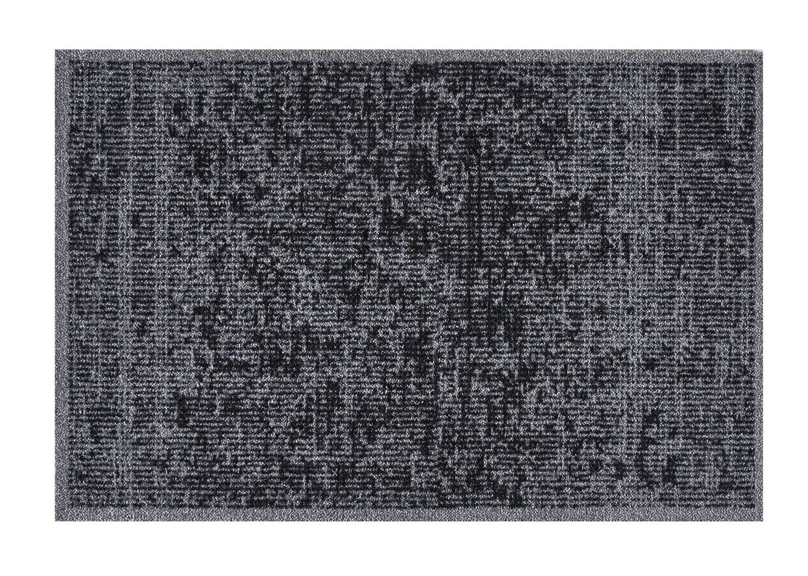 50 x - - grau Küchenteppich, 75 waschbar, mm, Fußmatte Eingangsmatte bei Ambiance Höhe: Entree, Entree rechteckig, Velvet, 8 MD 30° MD cm, anti-rutsch, Teppichmatte