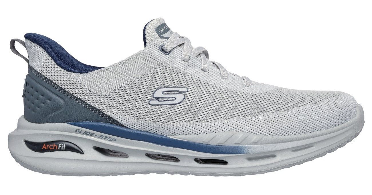 Skechers ARCH FIT ORVAN-KINCADE Slip-On Sneaker, Trainingsschuh, Schnürschuh, Schlupfschuh mit Memory Foam