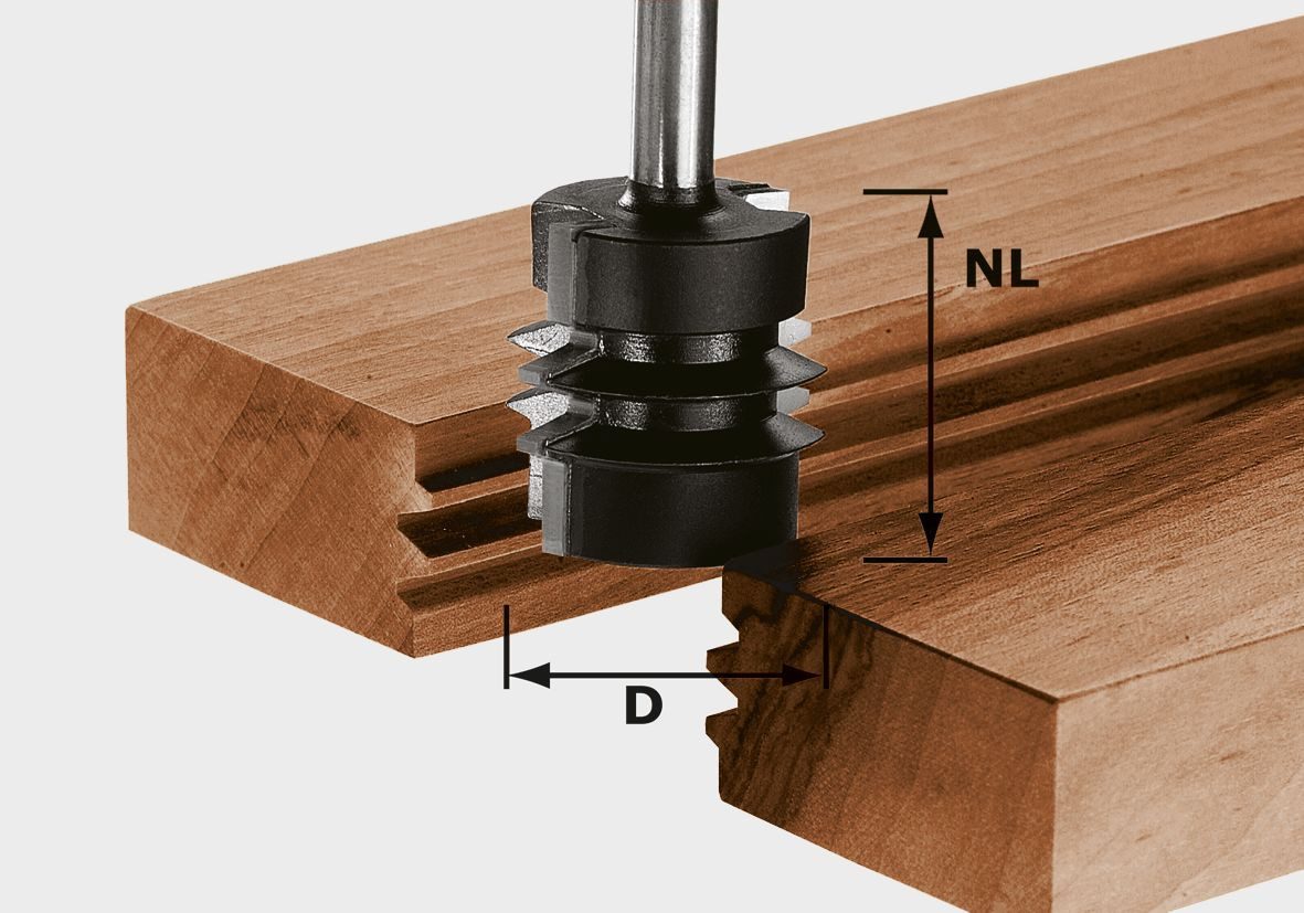 Kantenfräser Festool Verleimfräser HW S8 D34/NL32