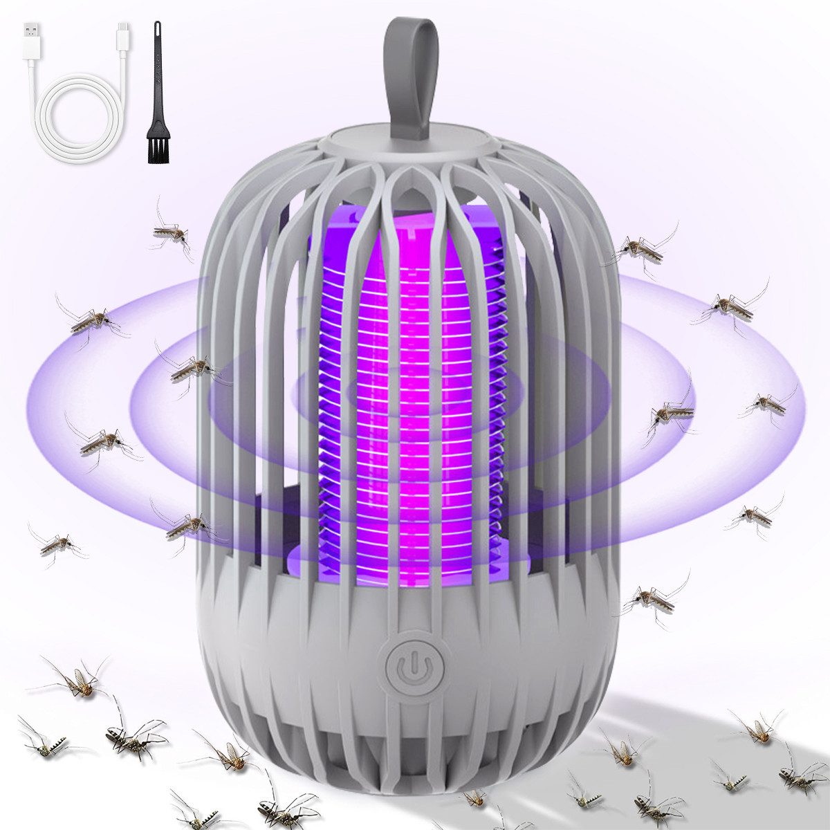 Insektenvernichter Insektenvernichter Mückenlampe Elektrisch Intelligentes Einfangen