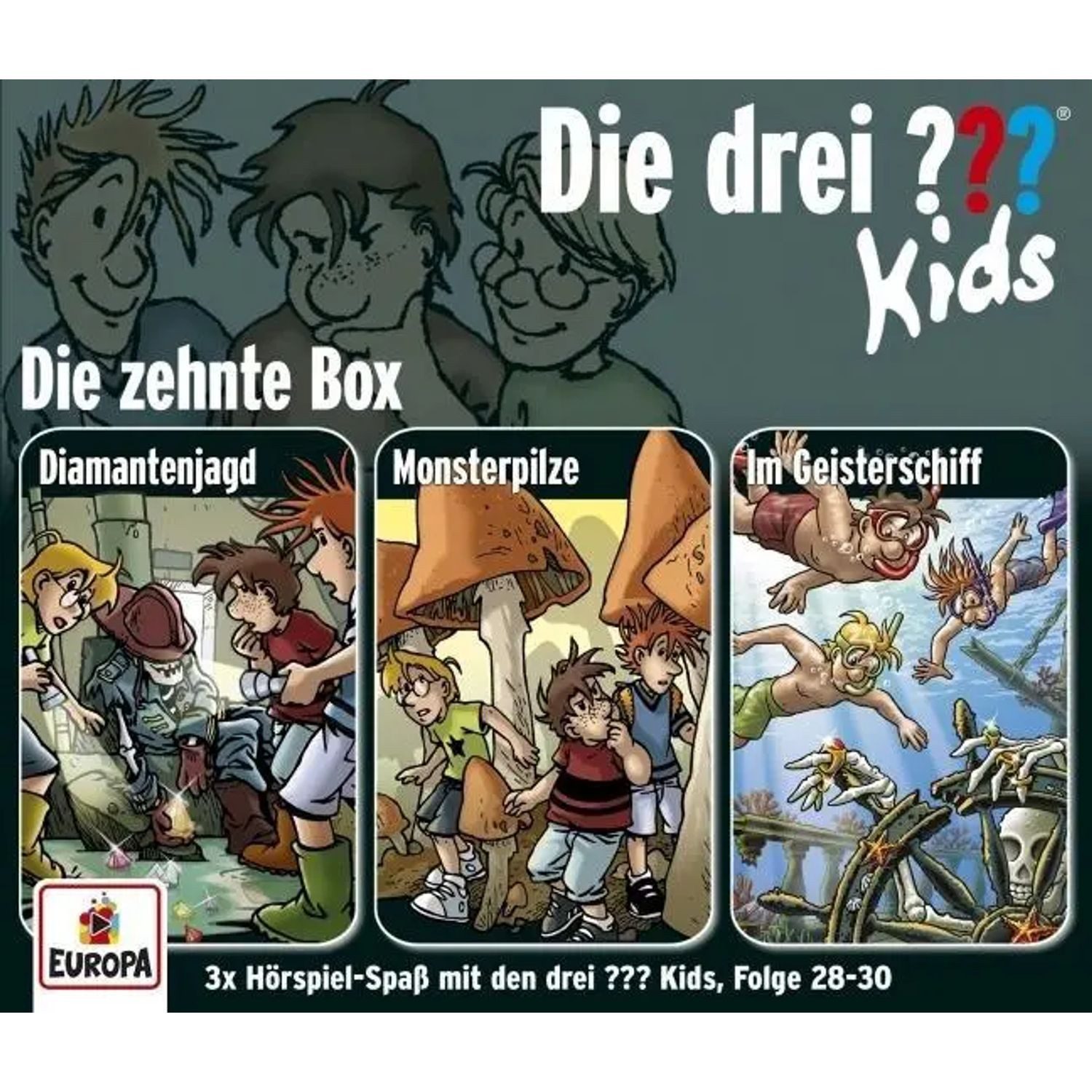 United Soft Media Hörspiel Die drei ??? Kids 3er Box. Folgen 28 - 30 (drei Fragezeichen) 3 CDs