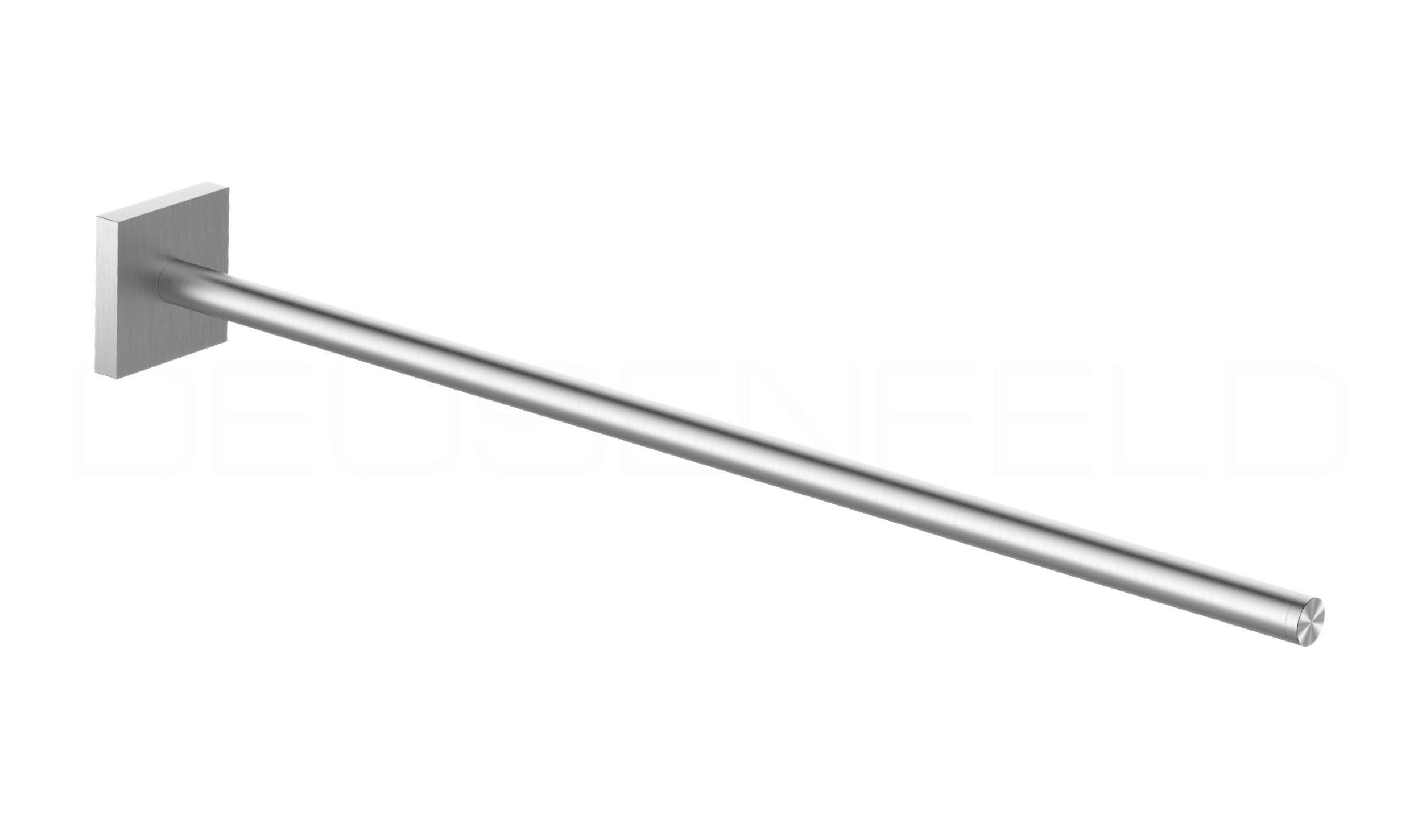 DEUSENFELD Handtuchhalter Design Wand Handtuchstange "QUADRO", 460mm, starr, Edelstahl 304