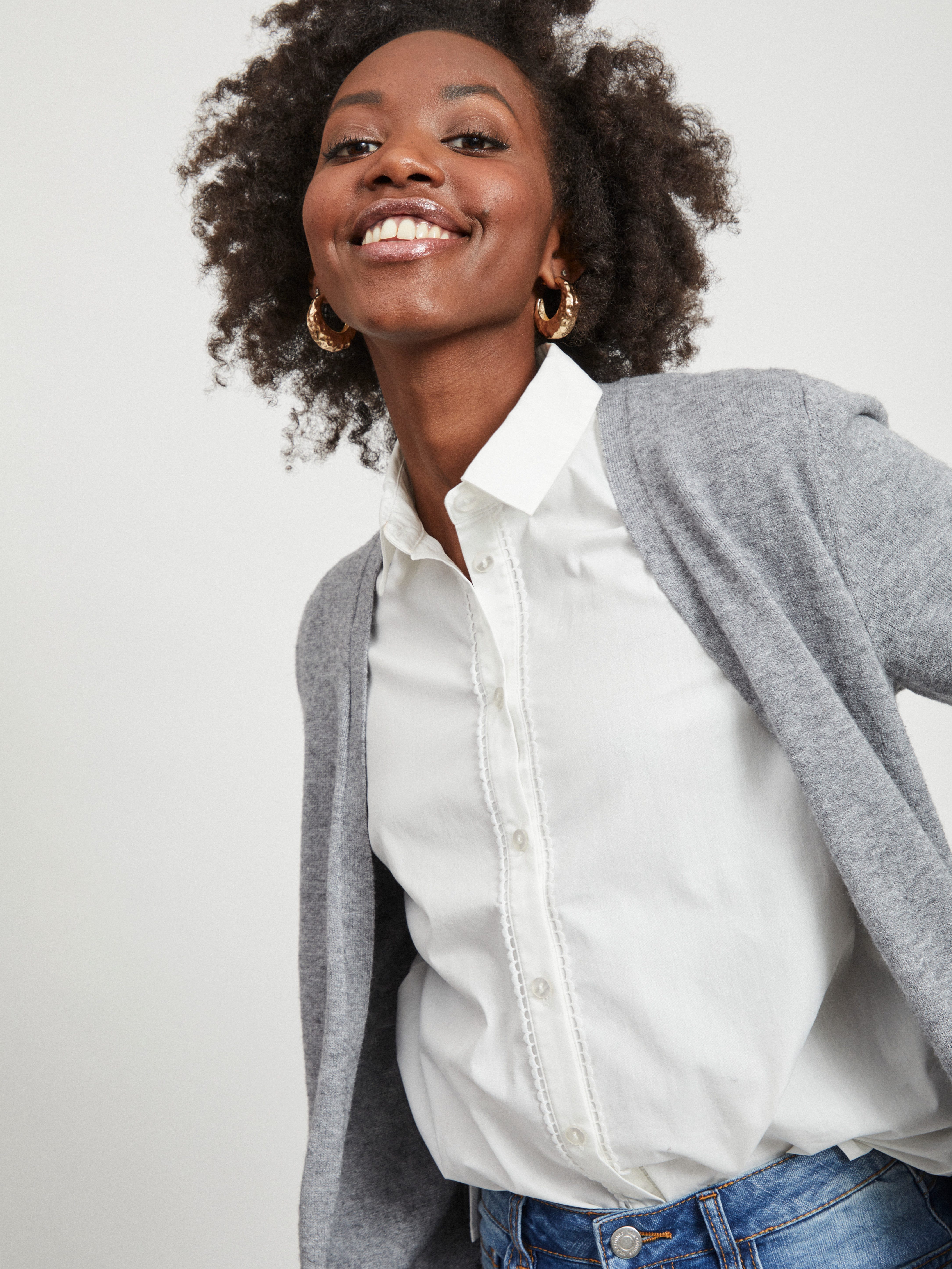 Vila Strickjacke VIRIL OPEN L/S KNIT günstig online kaufen