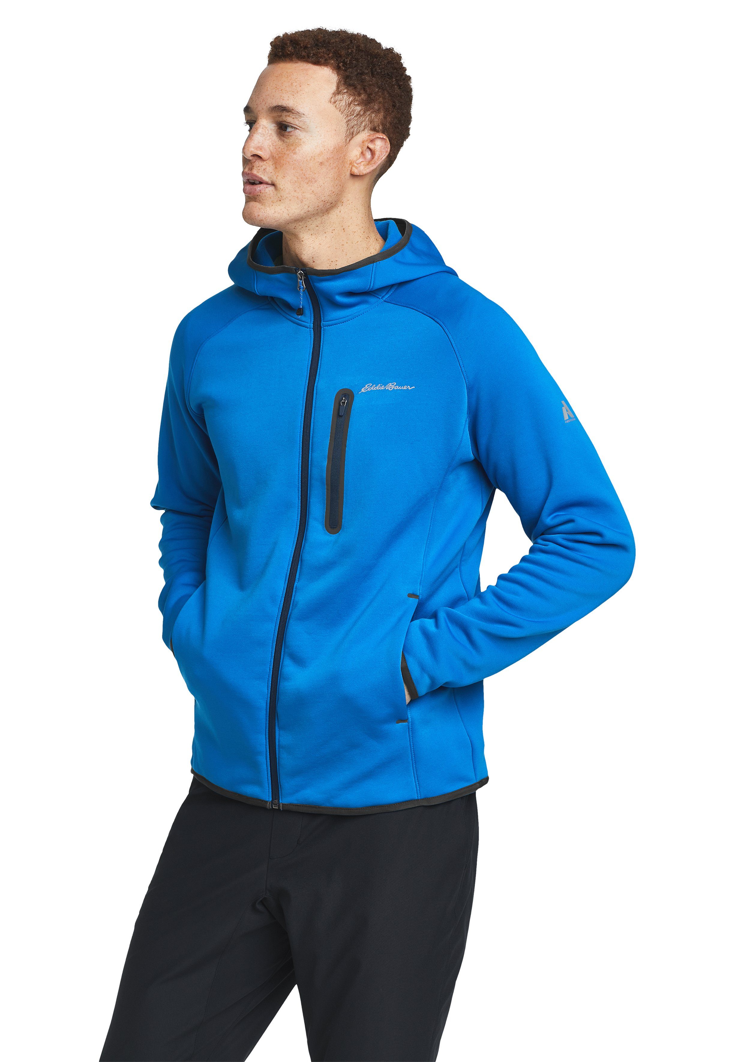 Eddie Bauer Fleecejacke Outpace Flex Fleecejacke mit Kapuze