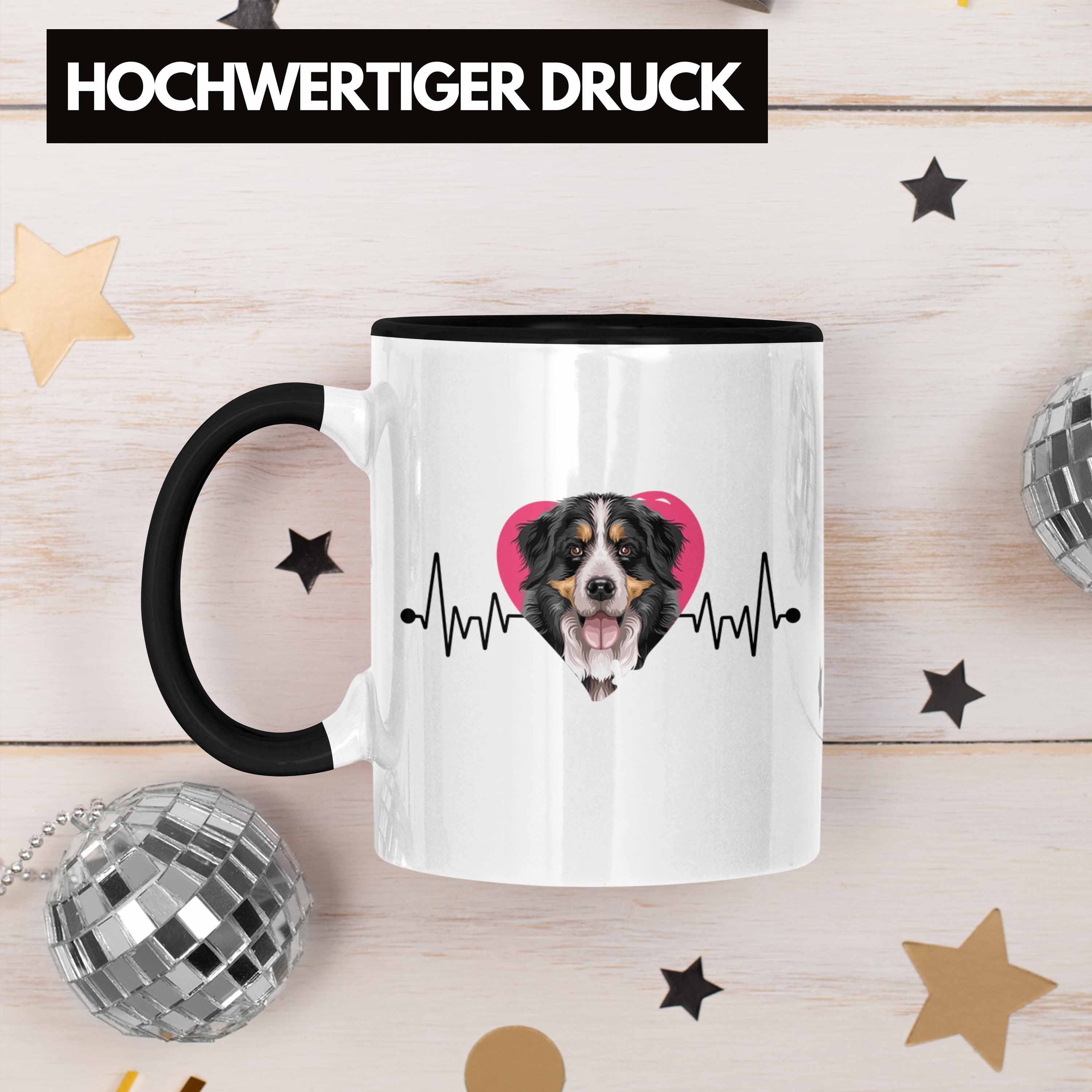 Sennen Geschenk Tasse Trendation Schwarz Besitzer Lustiger Berner Her Spruch Geschenkidee Tasse