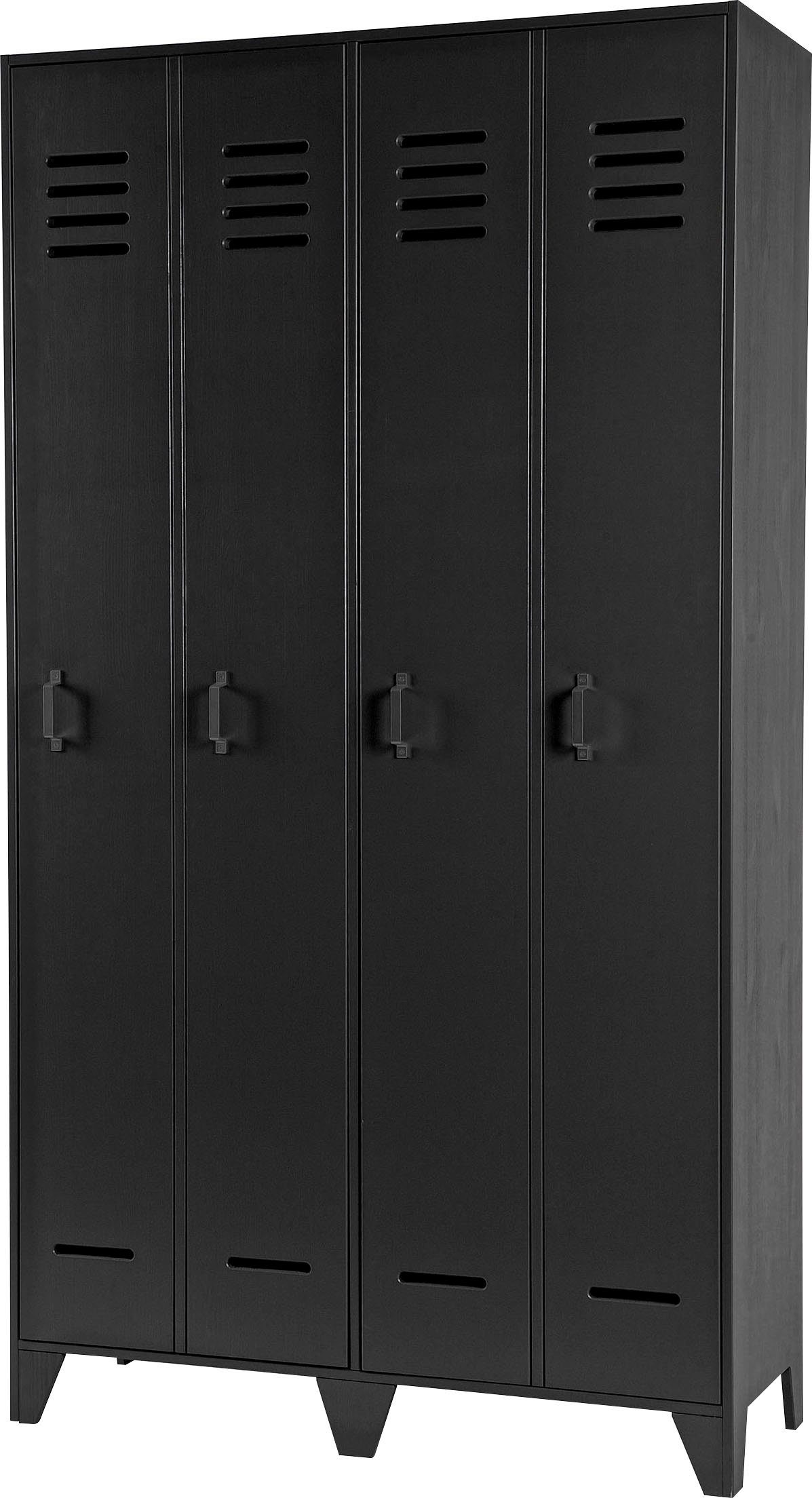 WOOOD Garderobenschrank Stijn H 187 cm x B 103 cm x T 40 cm