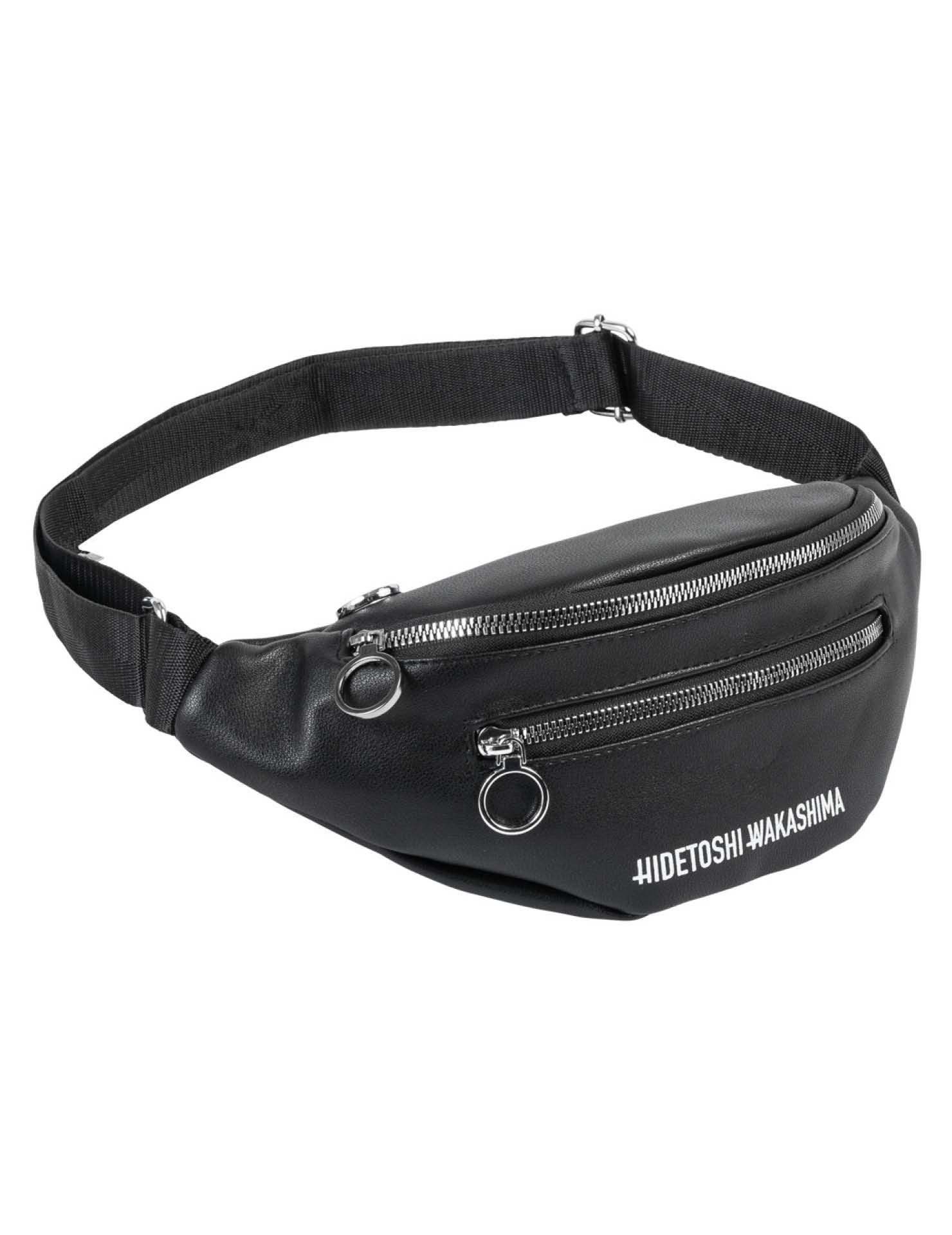 HIDETOSHI WAKASHIMA Bauchtasche HIDETOSHI WAKASHIMA "Urakawa" Bauchtasche, tragbar als Gürtel-, Umhängetasche oder Crossbody