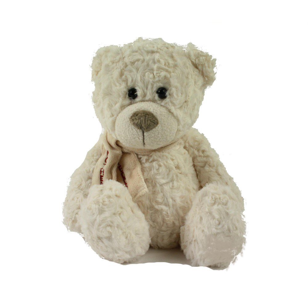 inware Kuscheltier Teddybär Chris 30 cm sitzend weiß Plüschbär