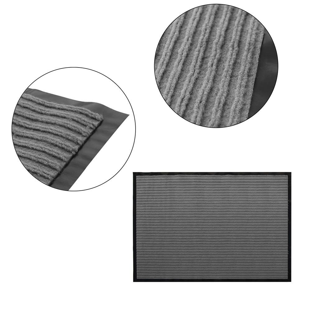 Mucola Fußmatte Fußmatte Fußabtreter Türvorleger Schmutzfangläufer Clean Waschbar, Rechteckig, Höhe: 7 mm, Höherwertiges Material