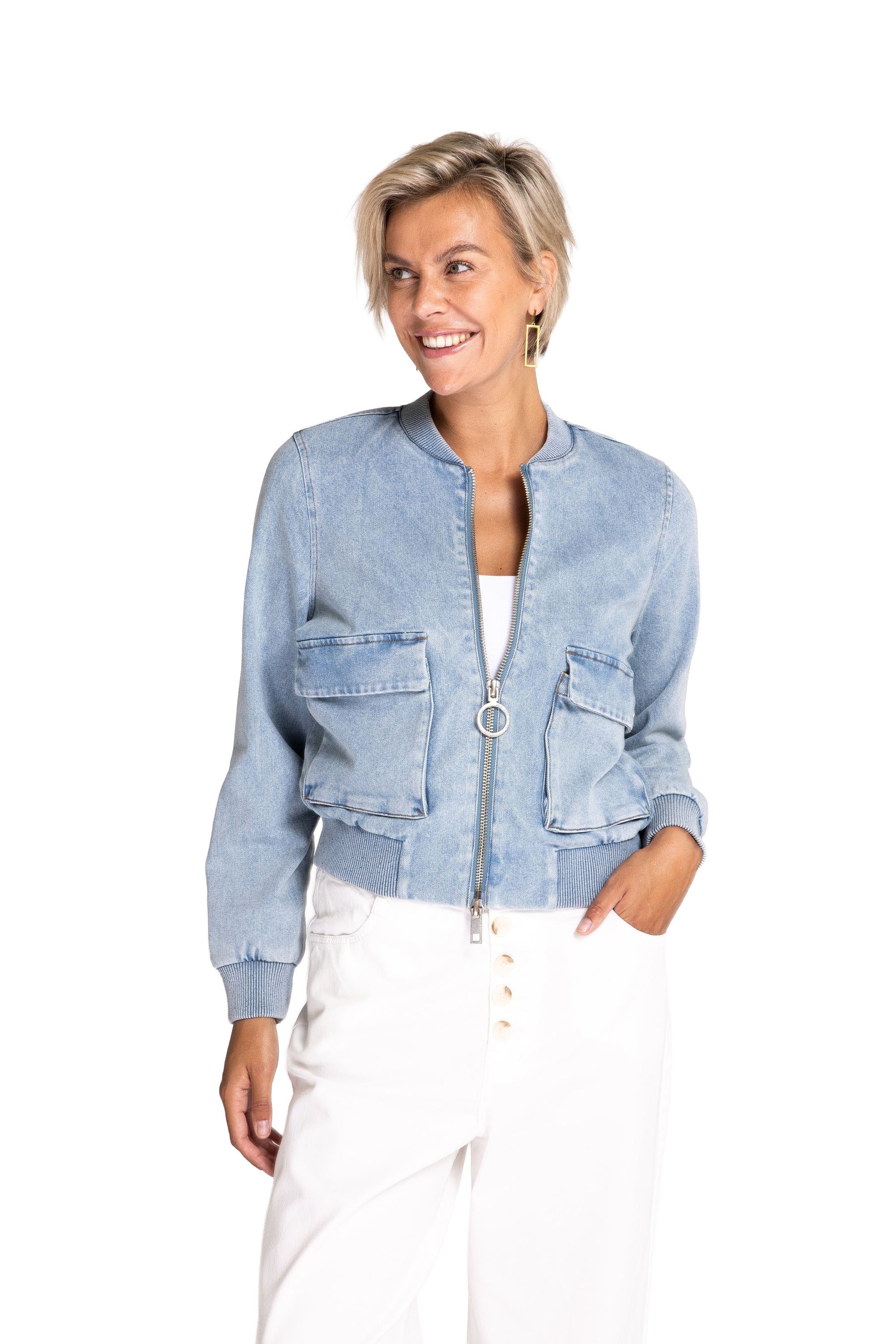 Zhrill Blouson ZHJULIE DENIM (0-St) günstig online kaufen