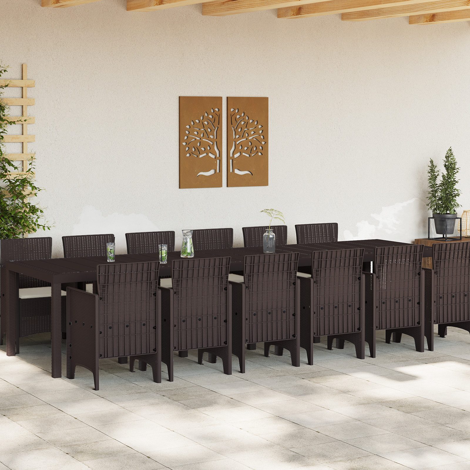 vidaXL Gartentisch Garten Essset Set von günstig online kaufen