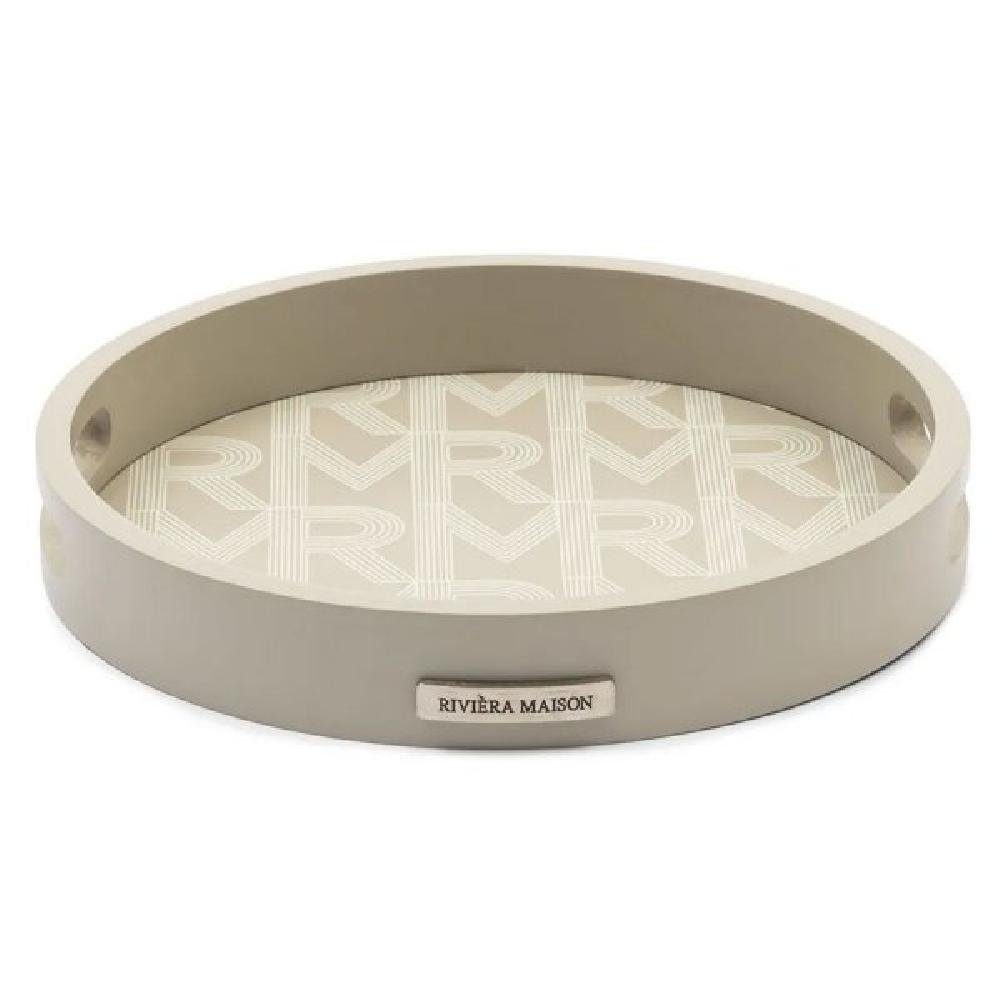 Rivièra Maison Tablett Tablett RM Monogram Mini Tray Round