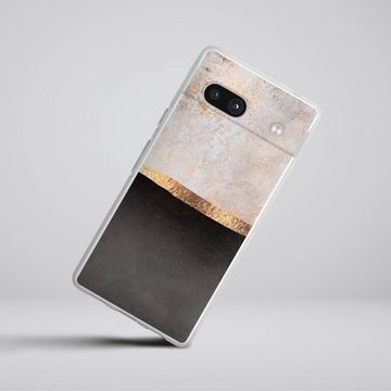 DeinDesign Handyhülle Abstrakt Black & White Trends Concrete Sky, Google Pixel 7a Silikon Hülle Bumper Case Handy Schutzhülle