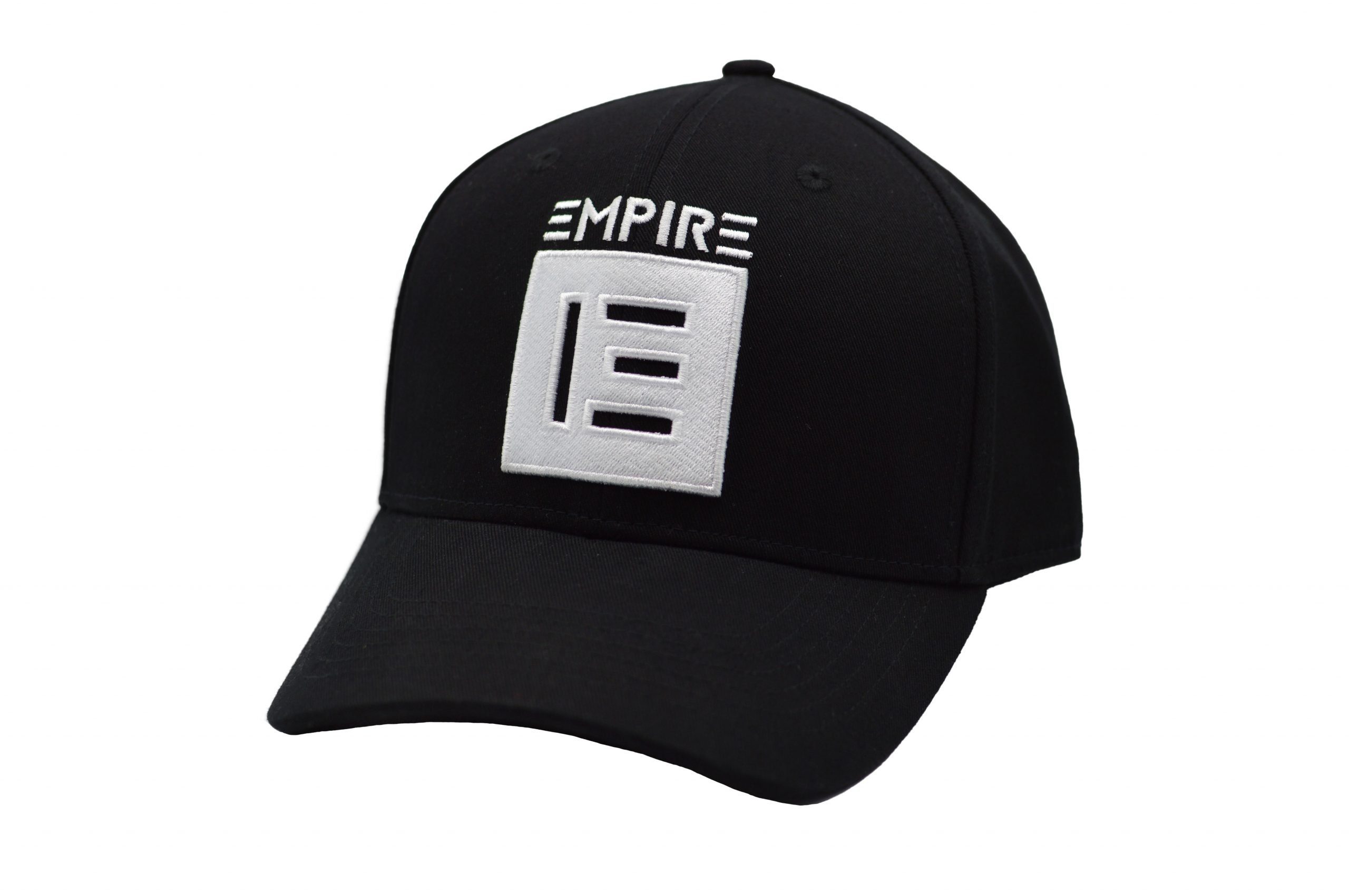 EMPIRE-THIRTEEN Baseball white "EMPIRE" Cap and black CAP