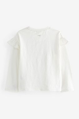 Mint Velvet Langarmshirt Mint Velvet T-Shirt mit Paillettenstern (1-tlg)