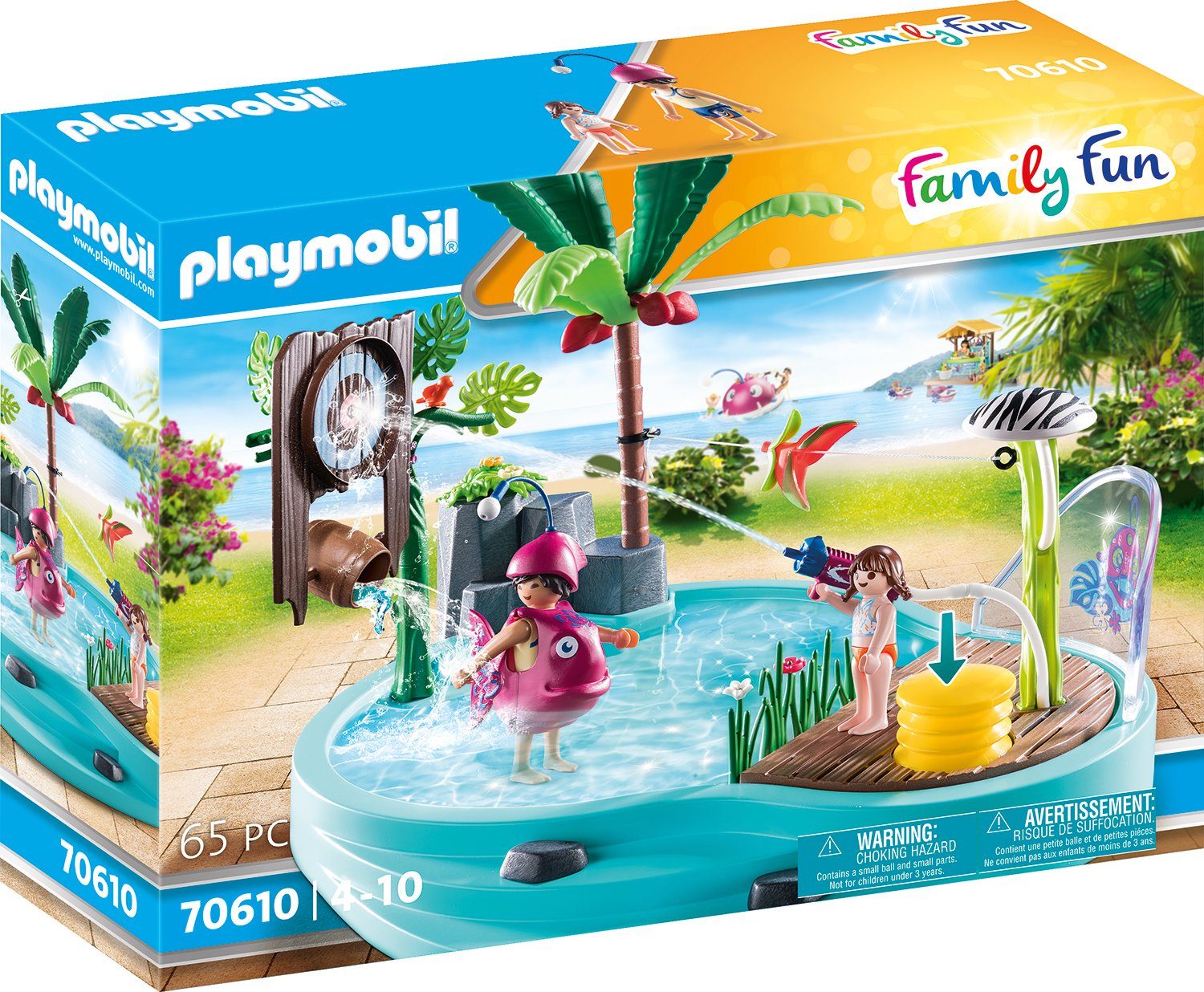 Image of 70610 Family Fun Spaßbecken mit Wasserspritze, Konstruktionsspielzeug