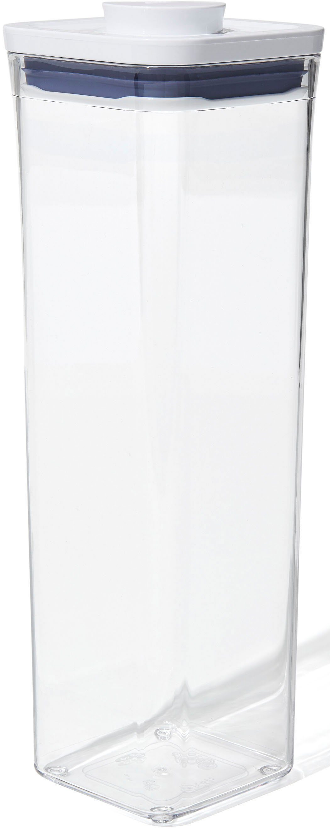 OXO Good Grips Vorratsdose, Kunststoff, (1-tlg), KLEINES QUADRAT - GROSS 2.1L