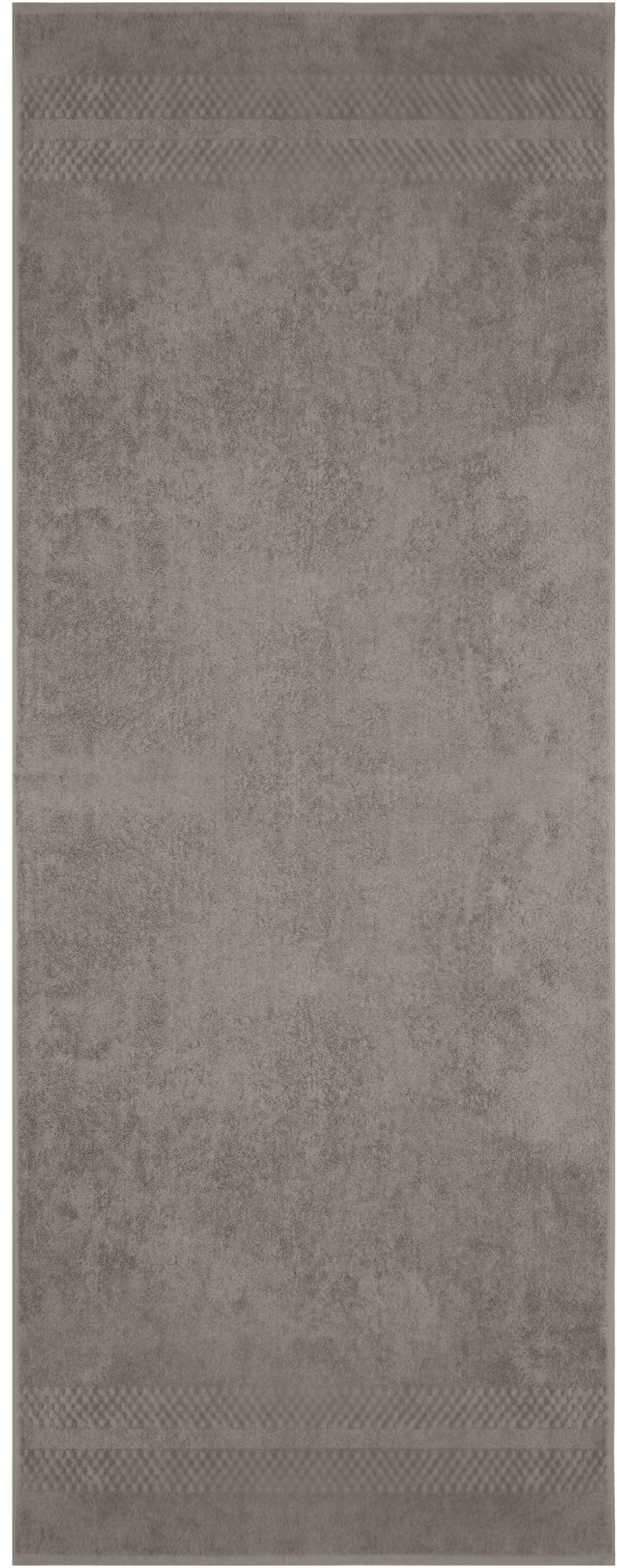 OTTO home Saunatuch Regona, 80x200cm, flauschig und weich, 100% Baumwolle, 500 gr/m², Frottier (Set, 2-St), Premium Handtücher mit Bordüre, Handtuch-Set, 5 Jahr – Bild 4 von 5