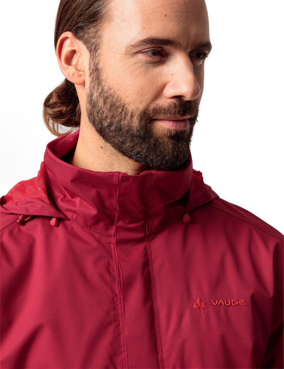 Klimaneutral kompensiert red dark indian Outdoorjacke VAUDE Men's (1-St) Light Escape Jacket