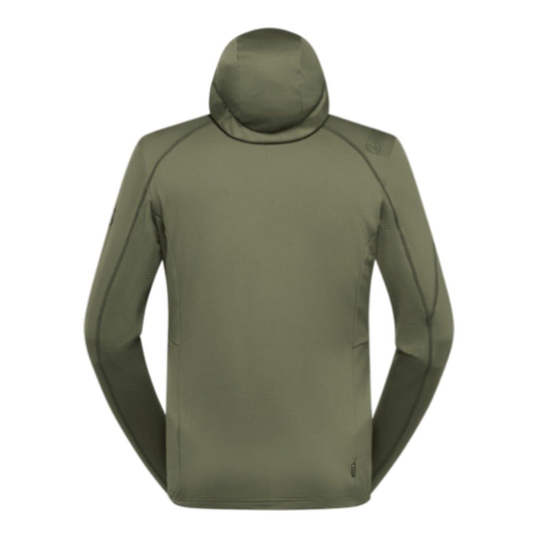 La Sportiva Fleecejacke Chill Thermal Hoody (mit Kapuze, atmungsaktiv) dunkelgrün Herren