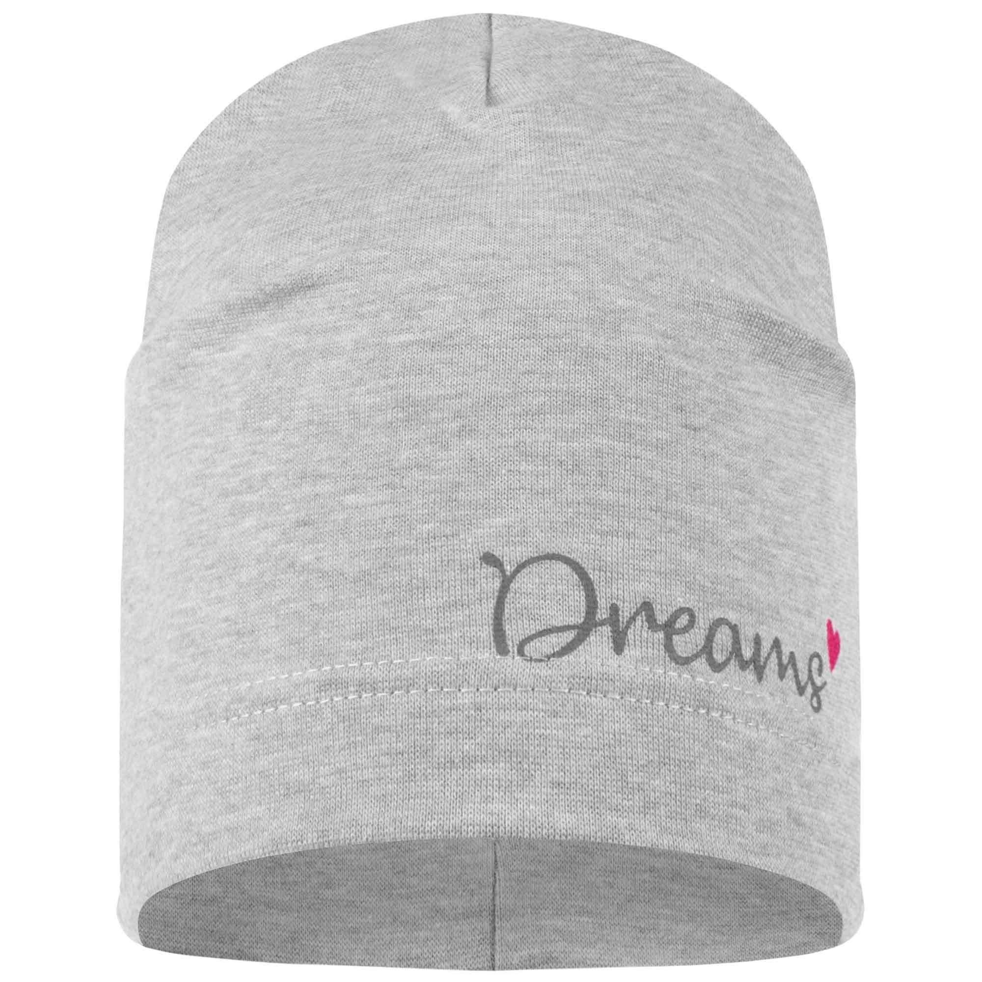 Smarilla Beanie Dreams_Grau Jerseymütze Übergangsmütze Kindermütze