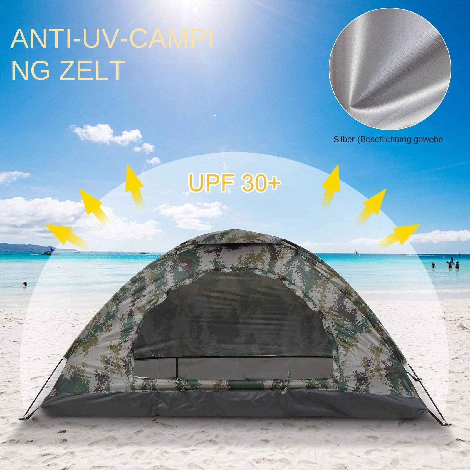 cocosity Biwakzelt Ultraleichtes Campingzelt, Anti-UV-Beschichtung für günstig online kaufen