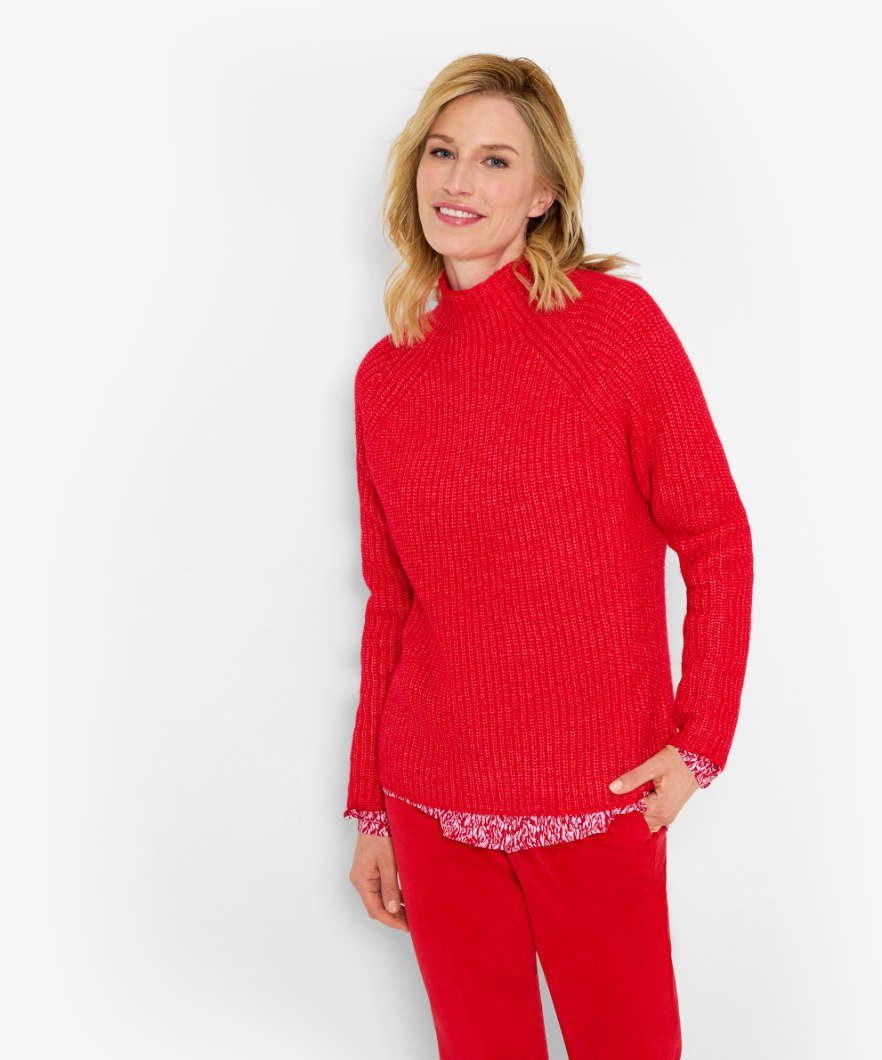 Brax Strickpullover Style LEA rot