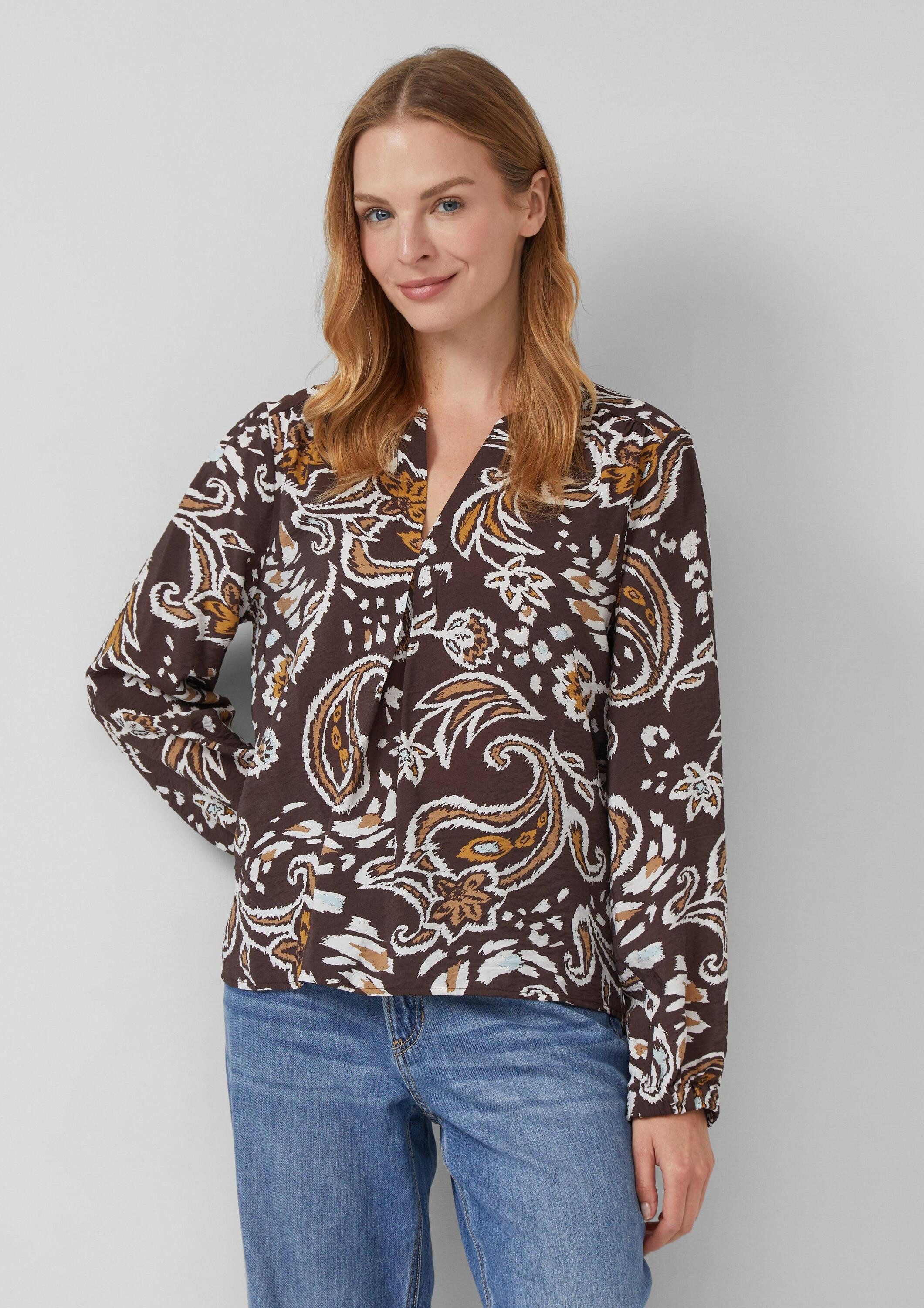 Langarmbluse Bluse