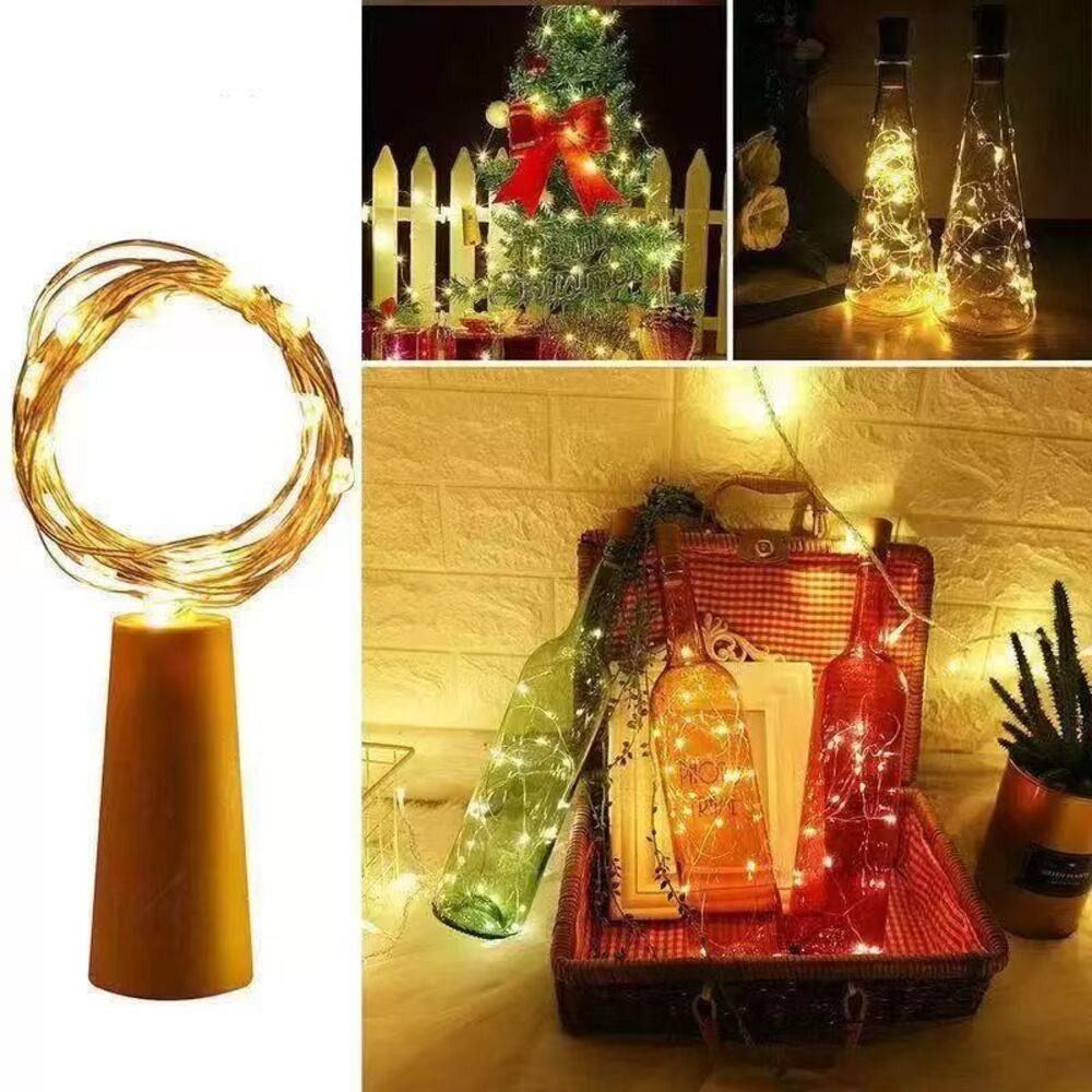 PRECORN LED-Lichterkette Flaschenlicht 6 Stk. – 10 LED Flaschenlichterkette günstig online kaufen