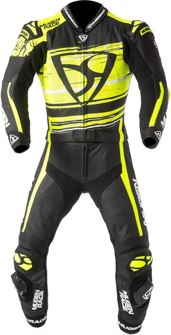 Motorradkombi RC-Max Due perforierte 2-Teiler Motorrad Lederkombi