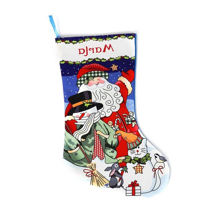 GelldG Hänge-Weihnachtsbaum Hängende Süßigkeiten Tasche Socke Design