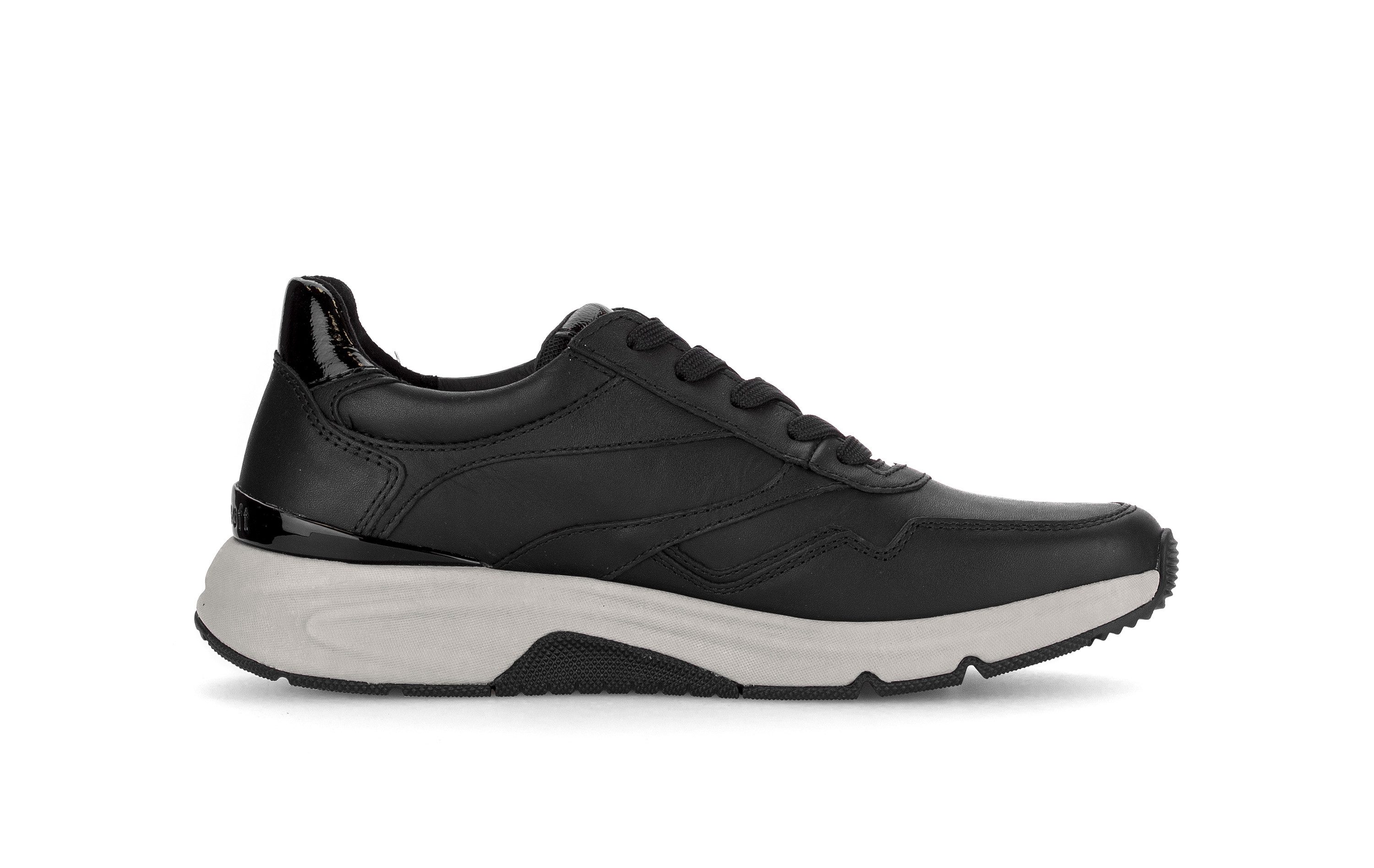 rollingsoft Keilsneaker Schnürschuh, Halbschuh, Freizeitschuh mit Außenreißverschluss