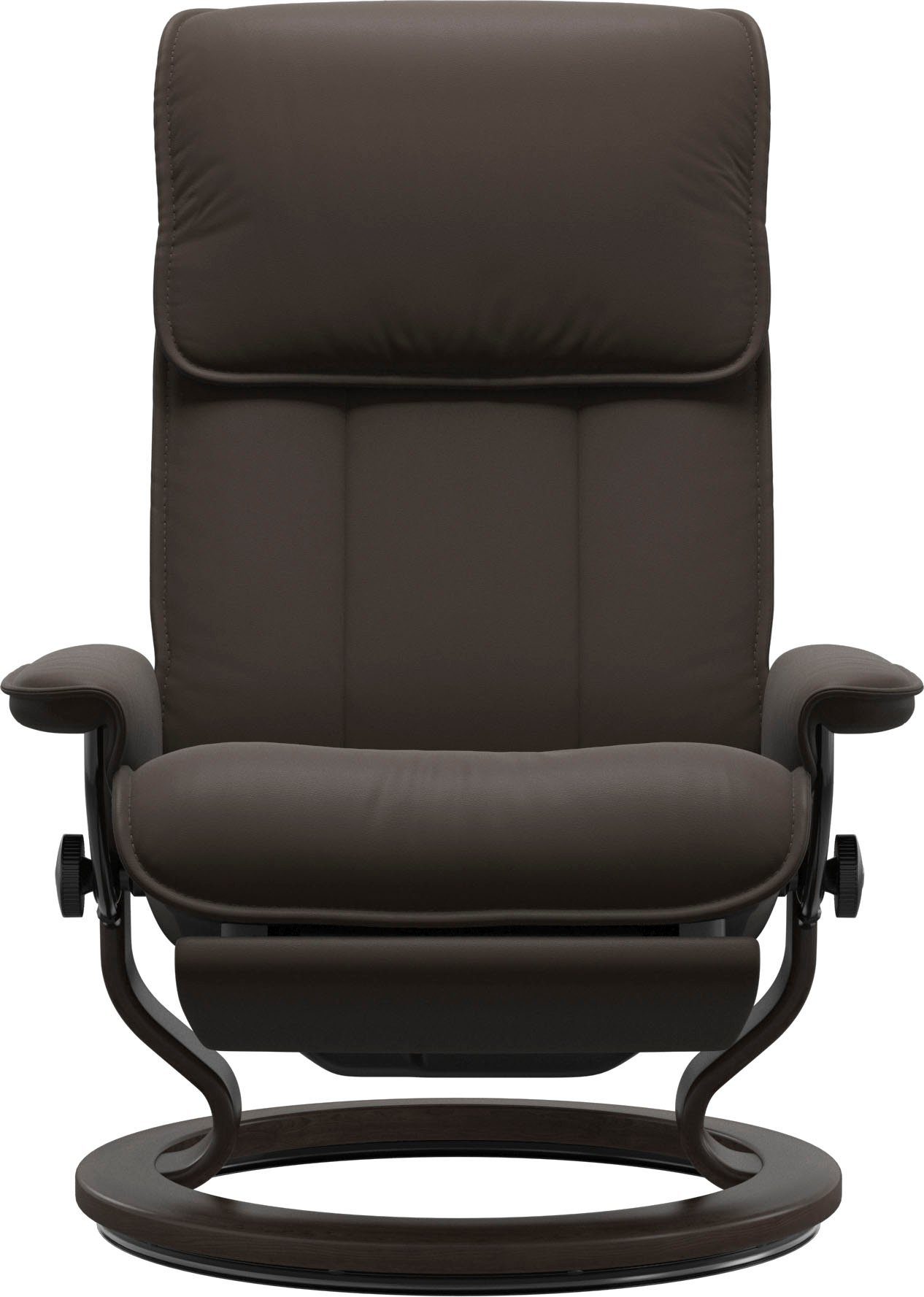 Stressless® Relaxsessel Admiral, verstellbar, optional 2-motorisch, Größe M & L, Gestell Braun
