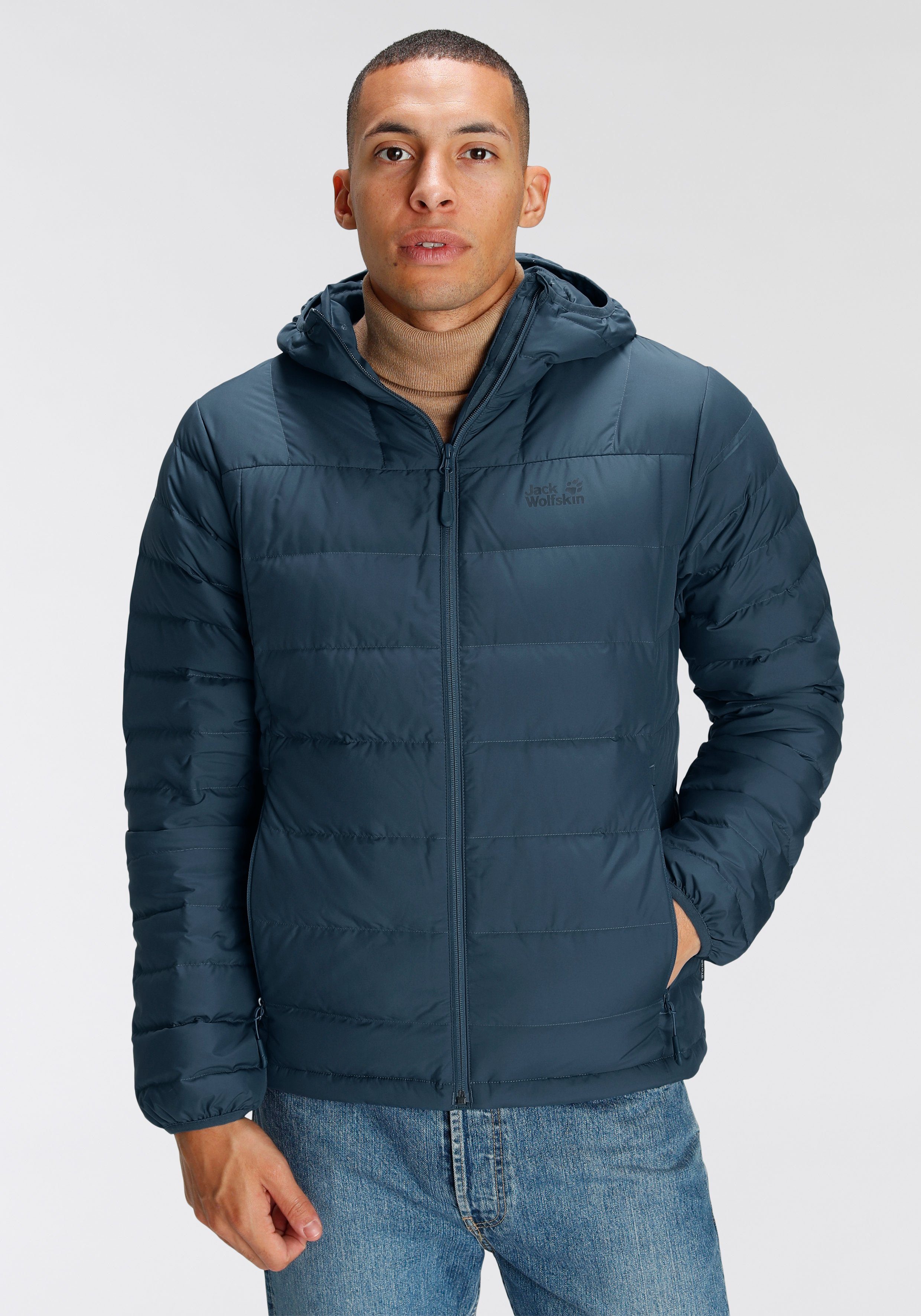 Jack Wolfskin Daunenjacke STANLEY Wasserabweisend & Winddicht & Atmungsaktiv