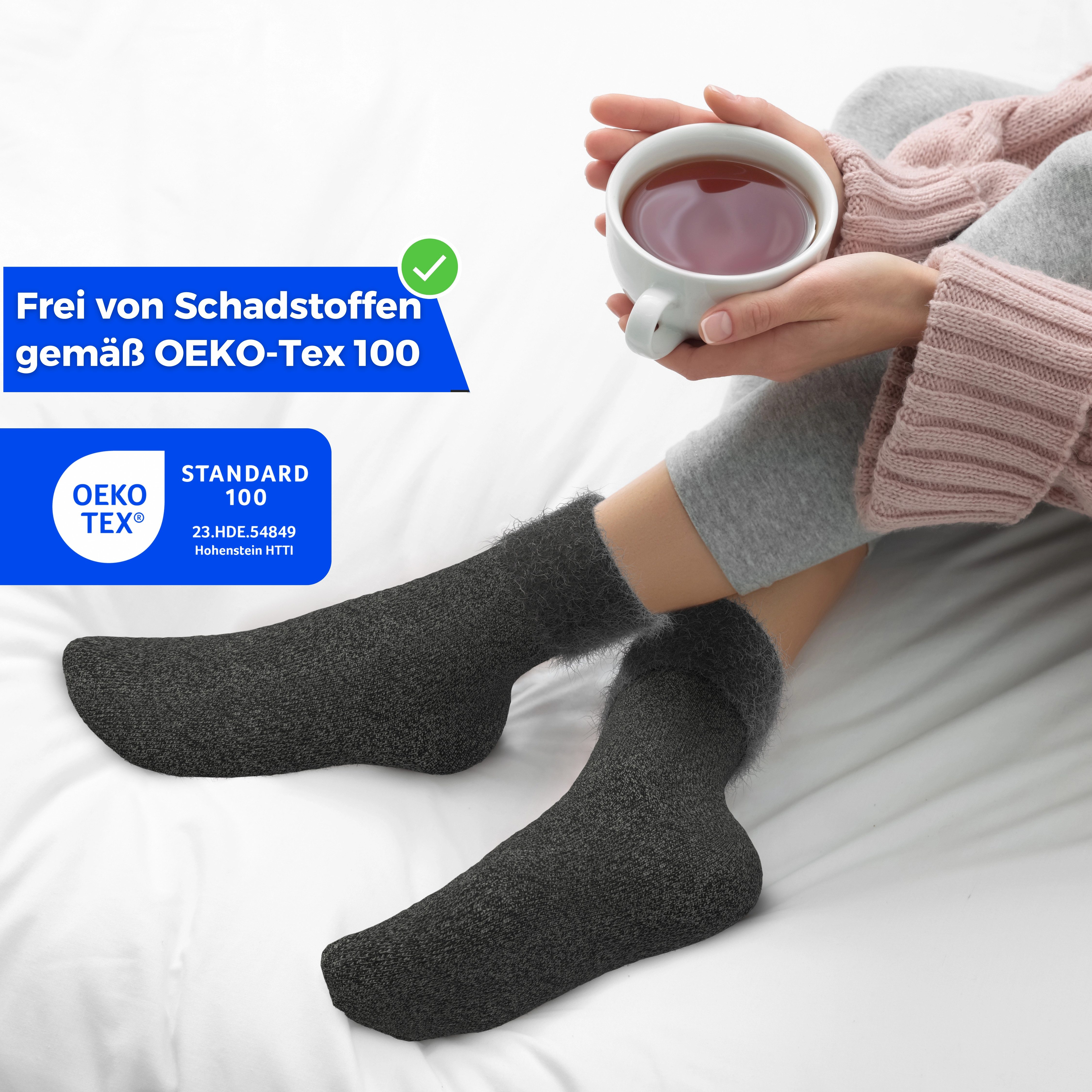 MEDOLY Thermosocken ULTRA THERMO Wintersocken (6 Paar) mit extra warmen Innenfleece