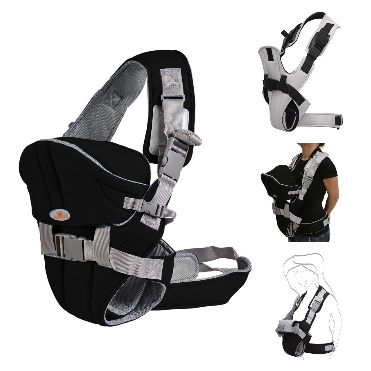 Babytrage Babytrage Carry go 2 in 1